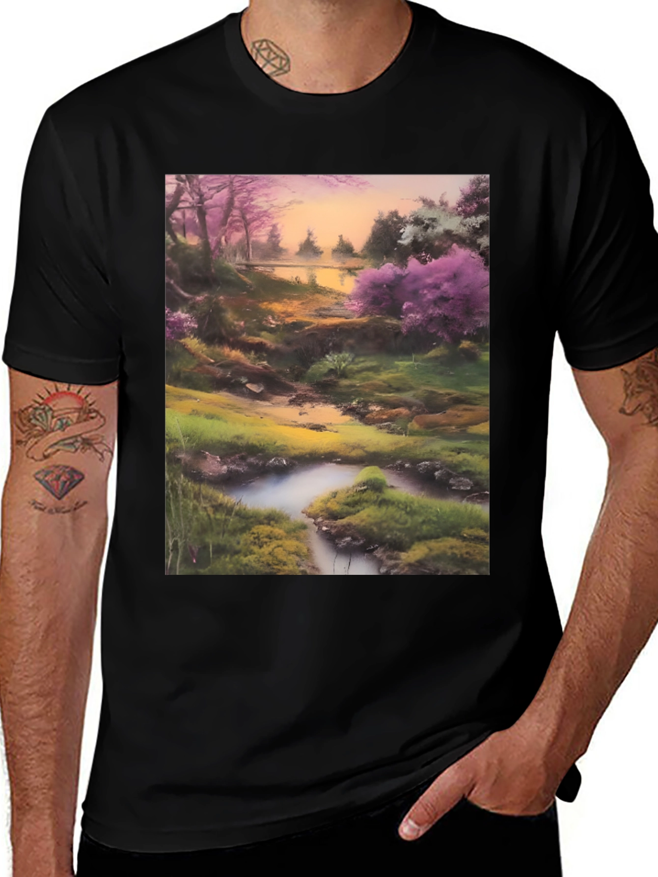 Variant 7 of Nature Painting Tee