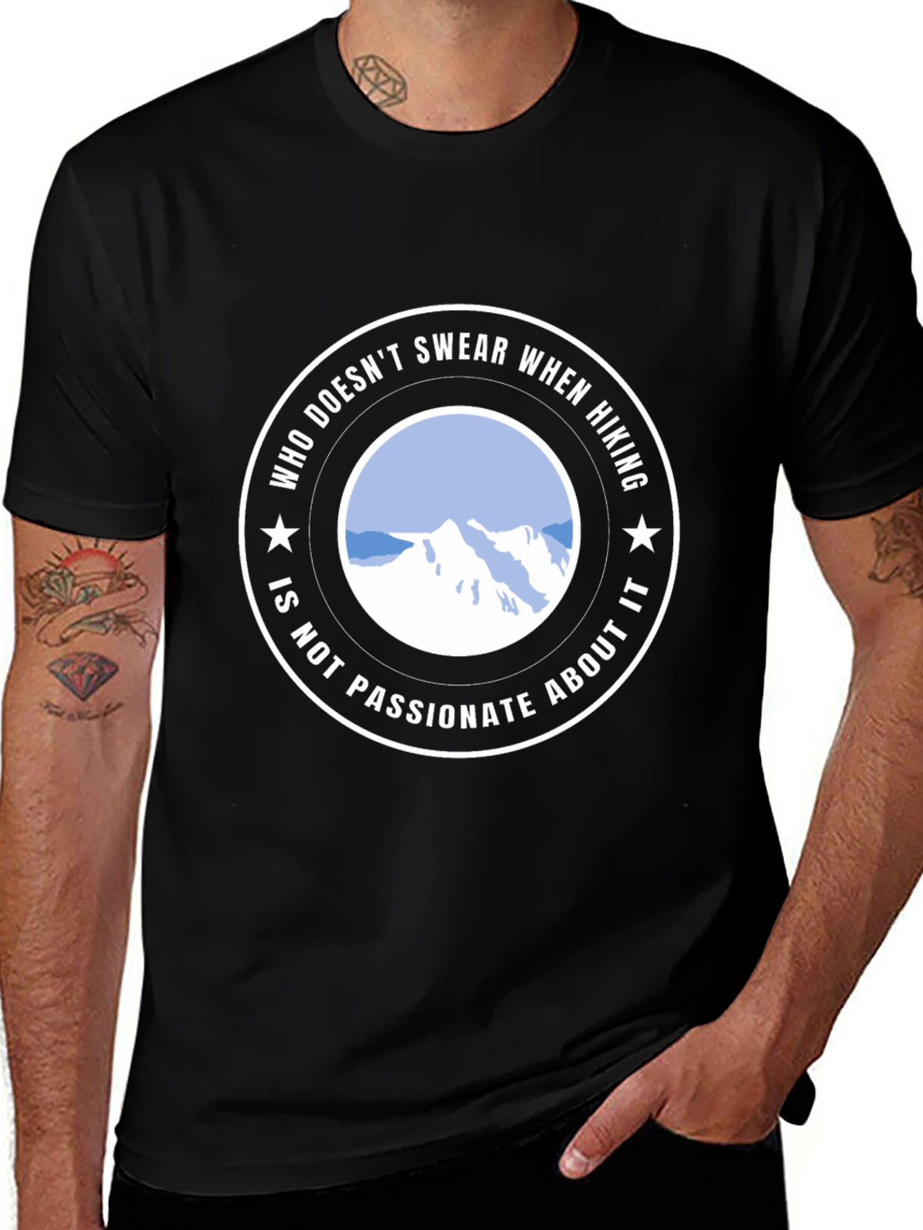 Variant 7 of Hiking Passion T-Shirt - Swear About It!