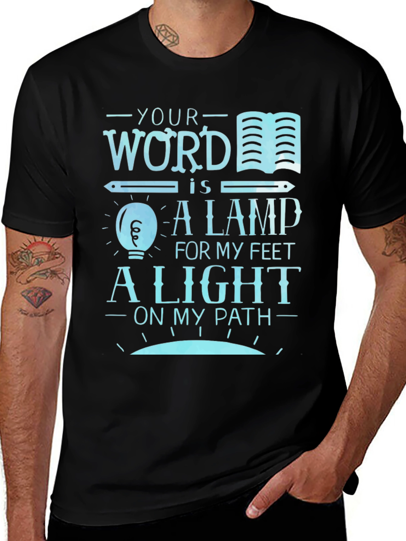 Variant 6 of Your Word is a Lamp T-Shirt