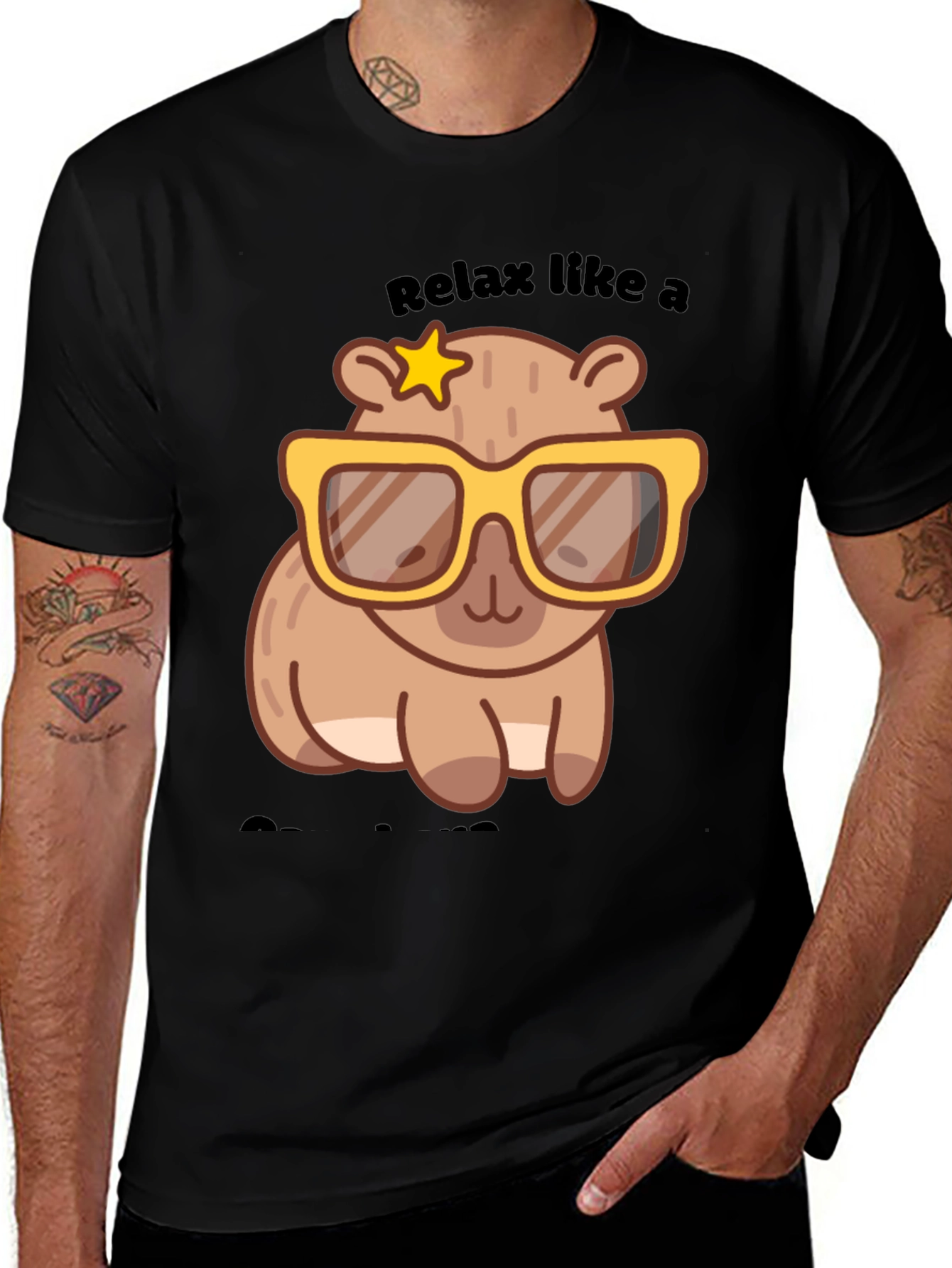 Variant 19 of Relax Like a Capybara T-Shirt