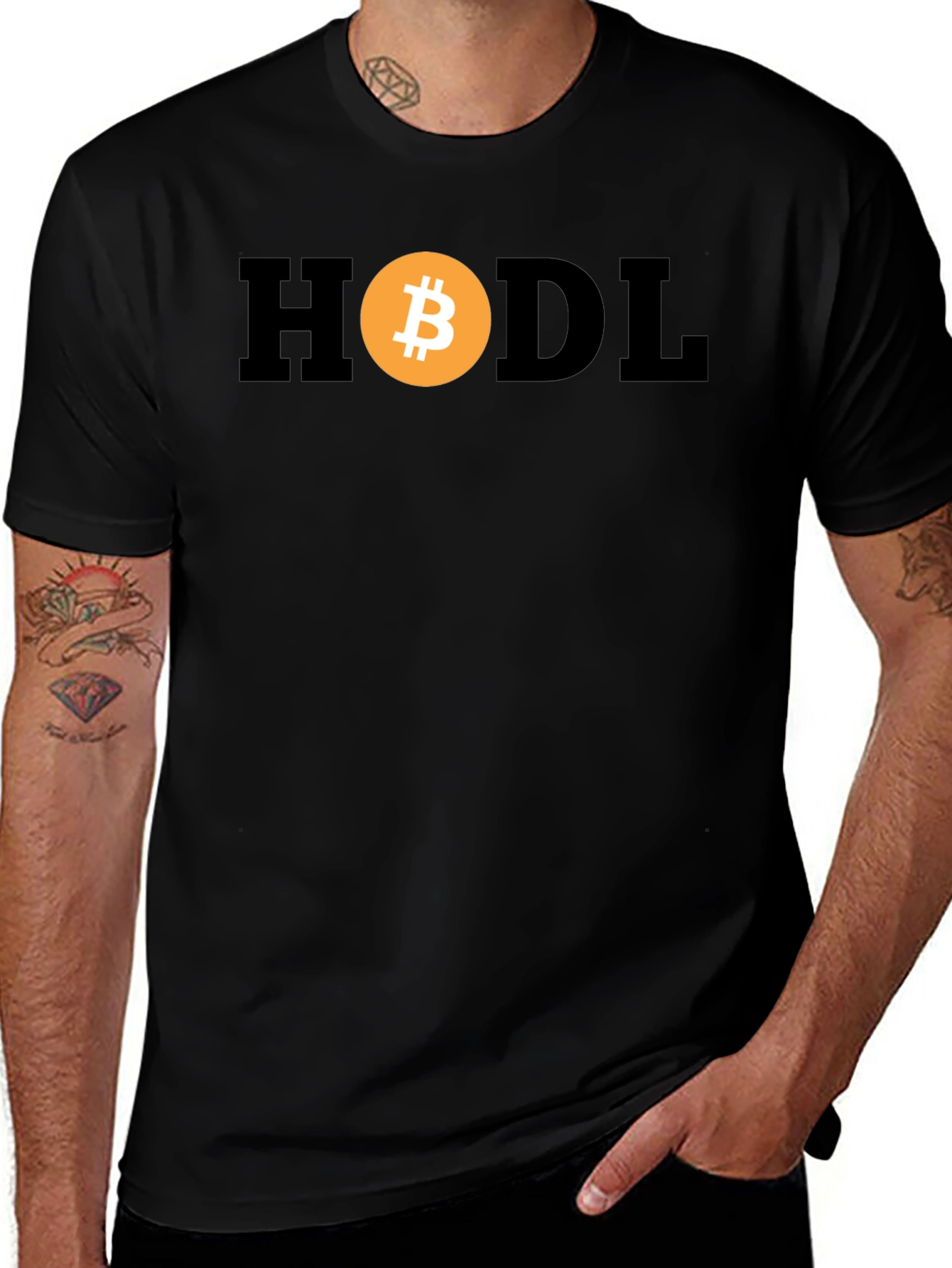 Bitcoin HODL T-Shirt - Crypto Investment Tee