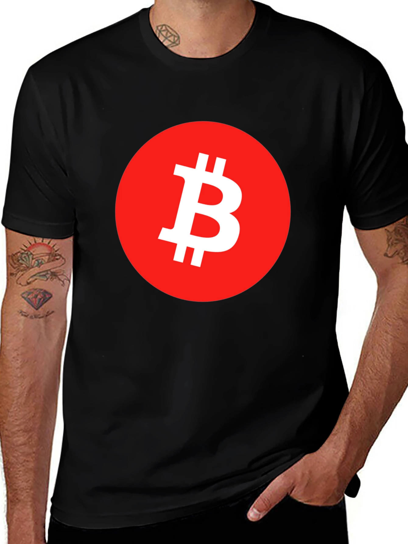 Bitcoin Logo T-Shirt - Crypto Currency Tee