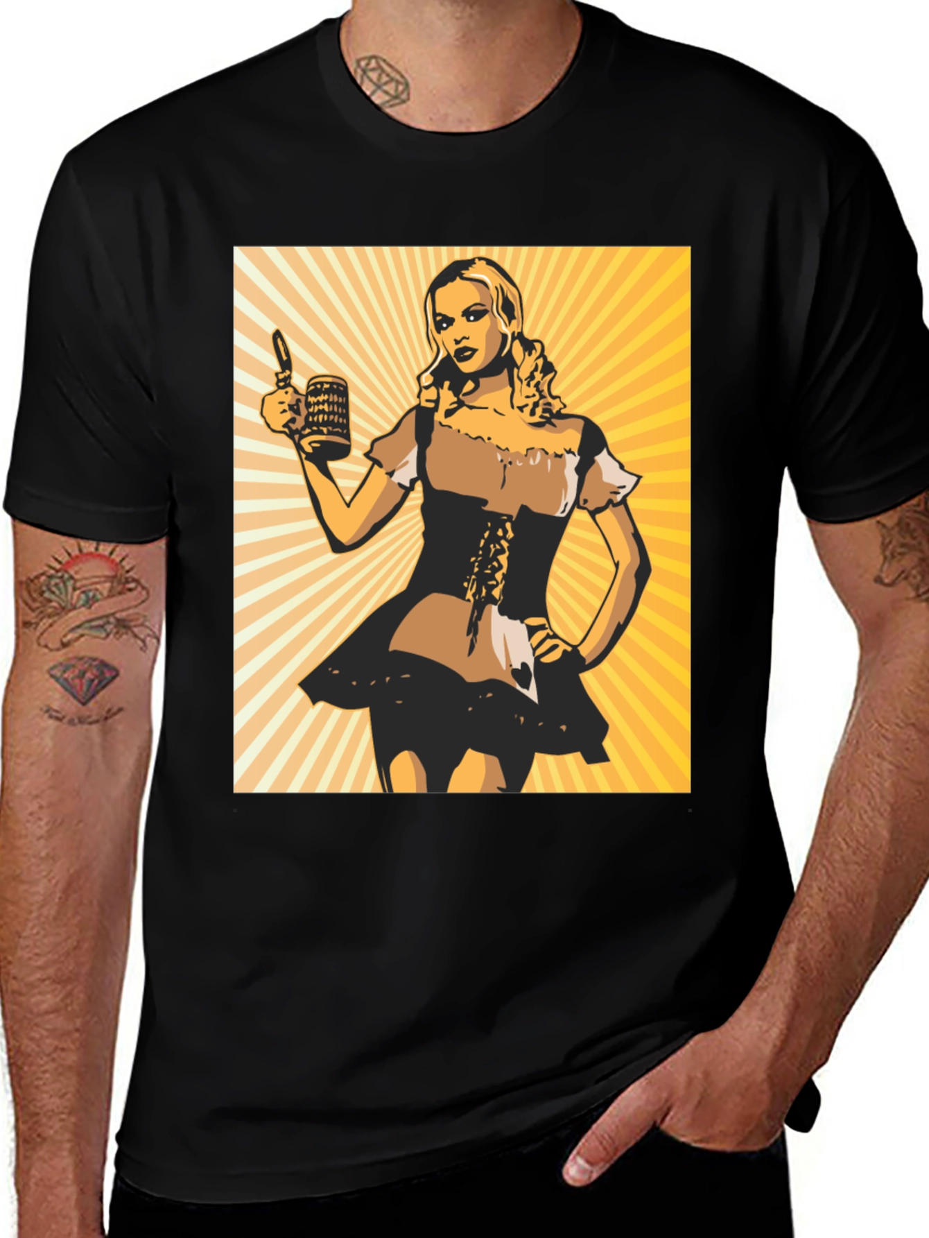 Oktoberfest Girl Graphic T-Shirt