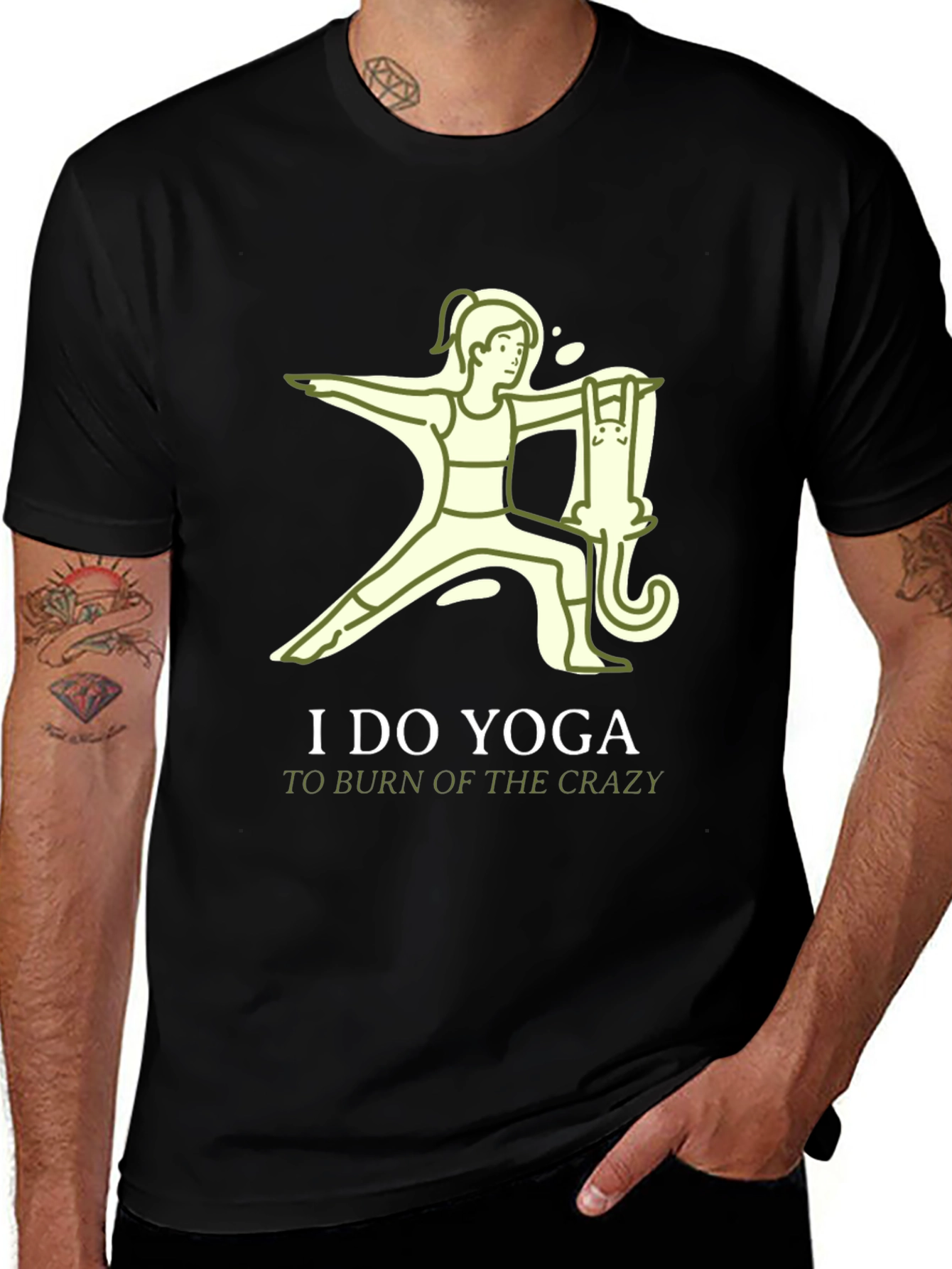 Variant 26 of Yoga Crazy Burn T-Shirt
