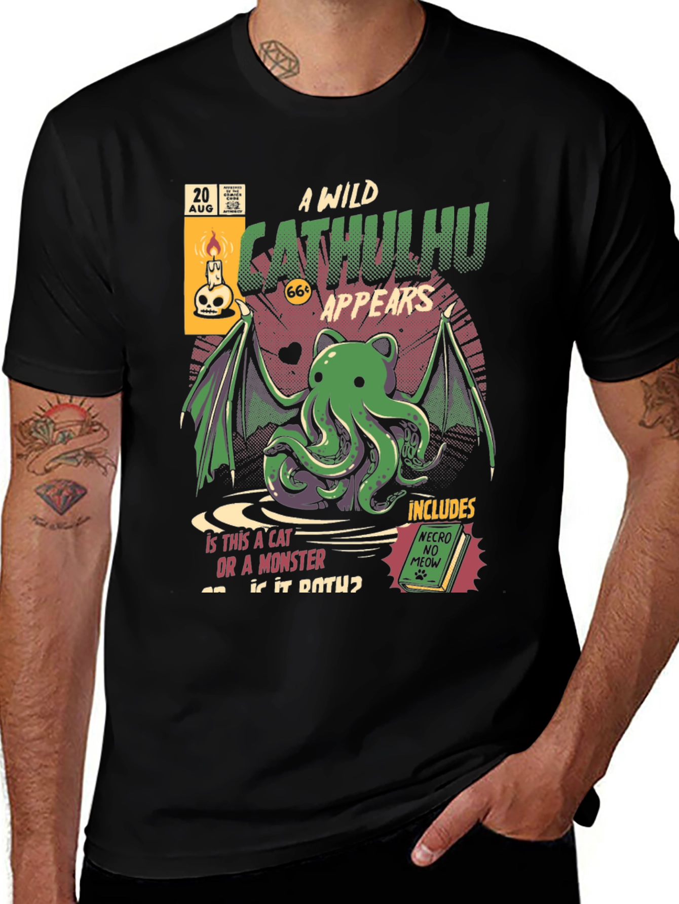 A Wild Gathulhu Appears T-Shirt