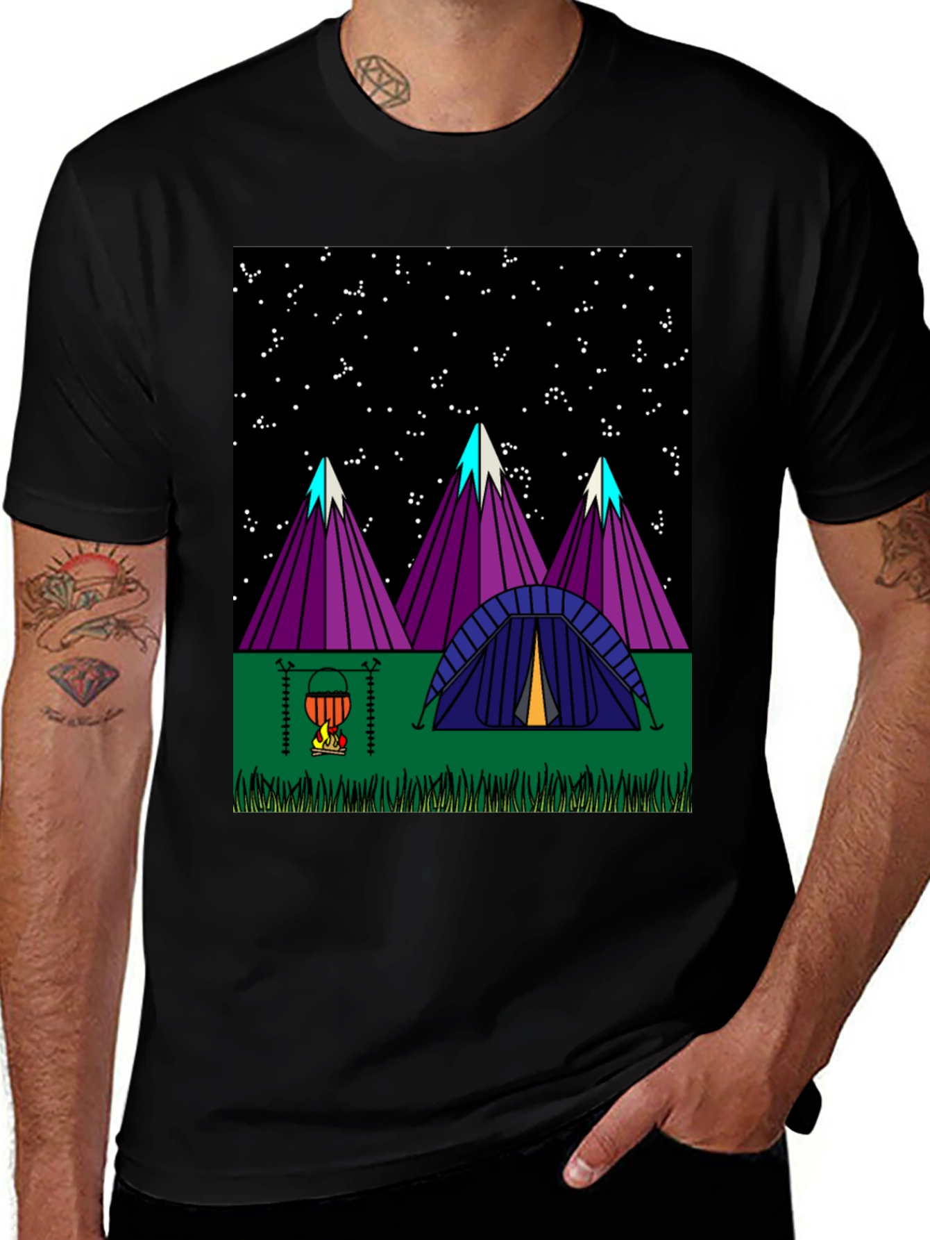 Variant 26 of Camping Adventure Graphic Tee