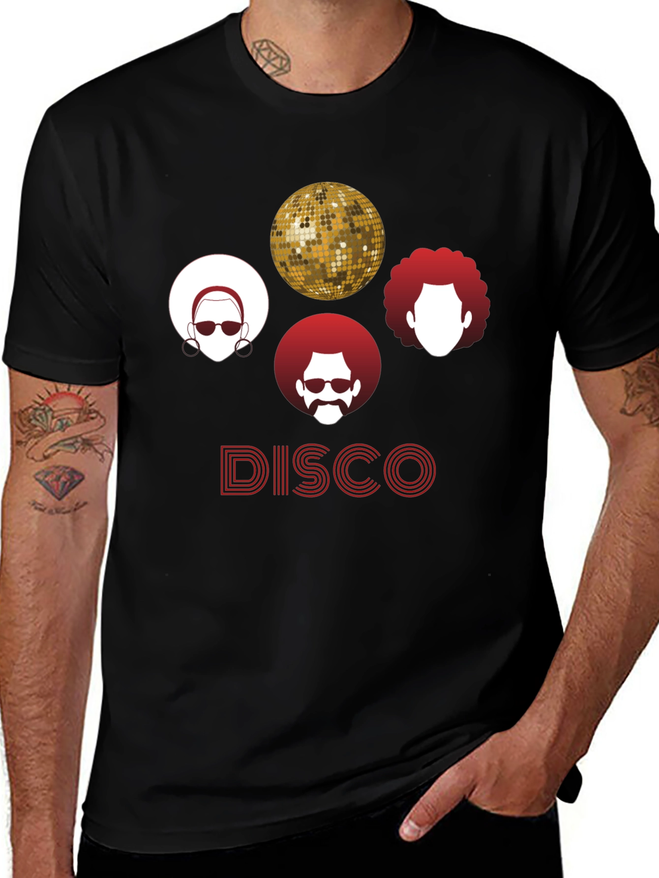 Variant 23 of Retro Disco T-Shirt - Groovy Style!