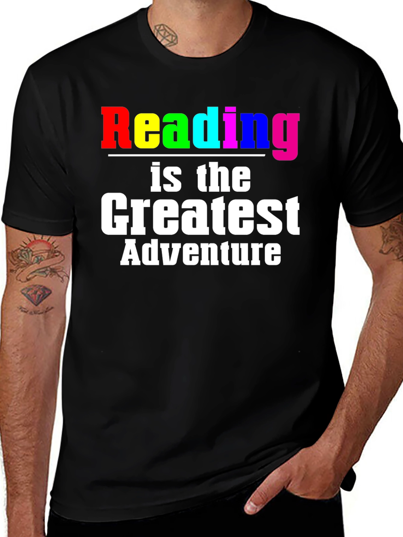 Variant 19 of Reading is the Greatest Adventure T-Shirt