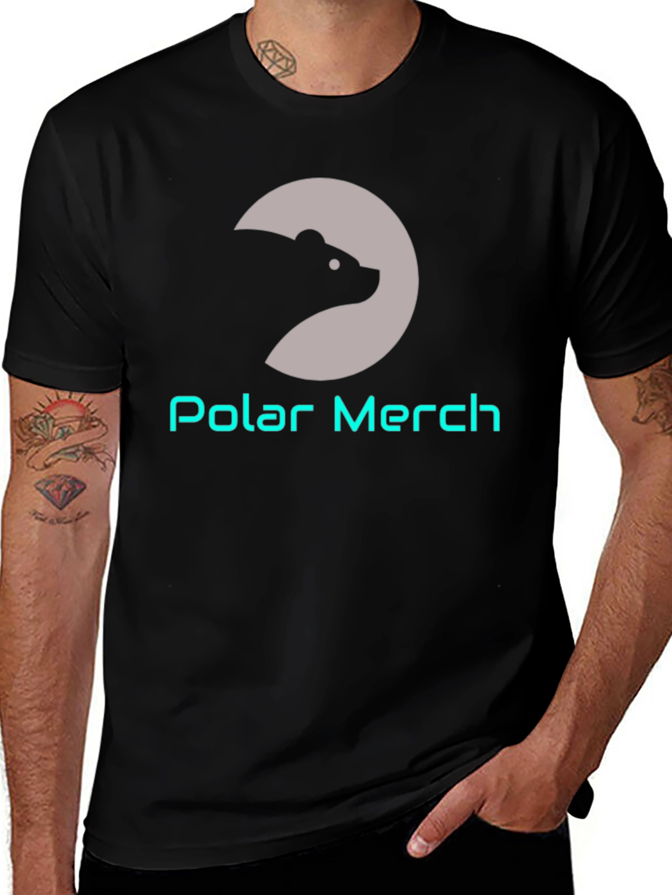 Variant 6 of Polar Merch Black T-Shirt