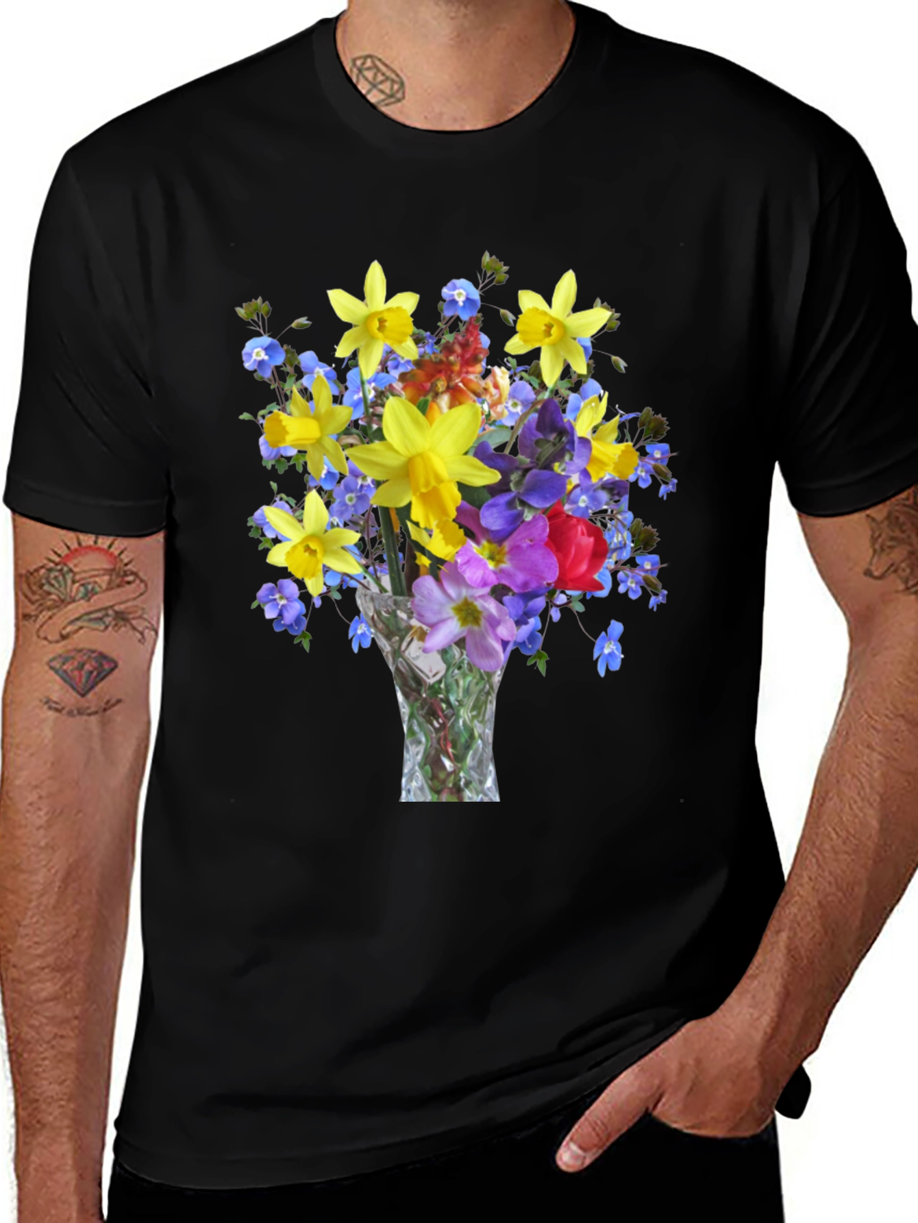 Floral Vase Graphic Tee