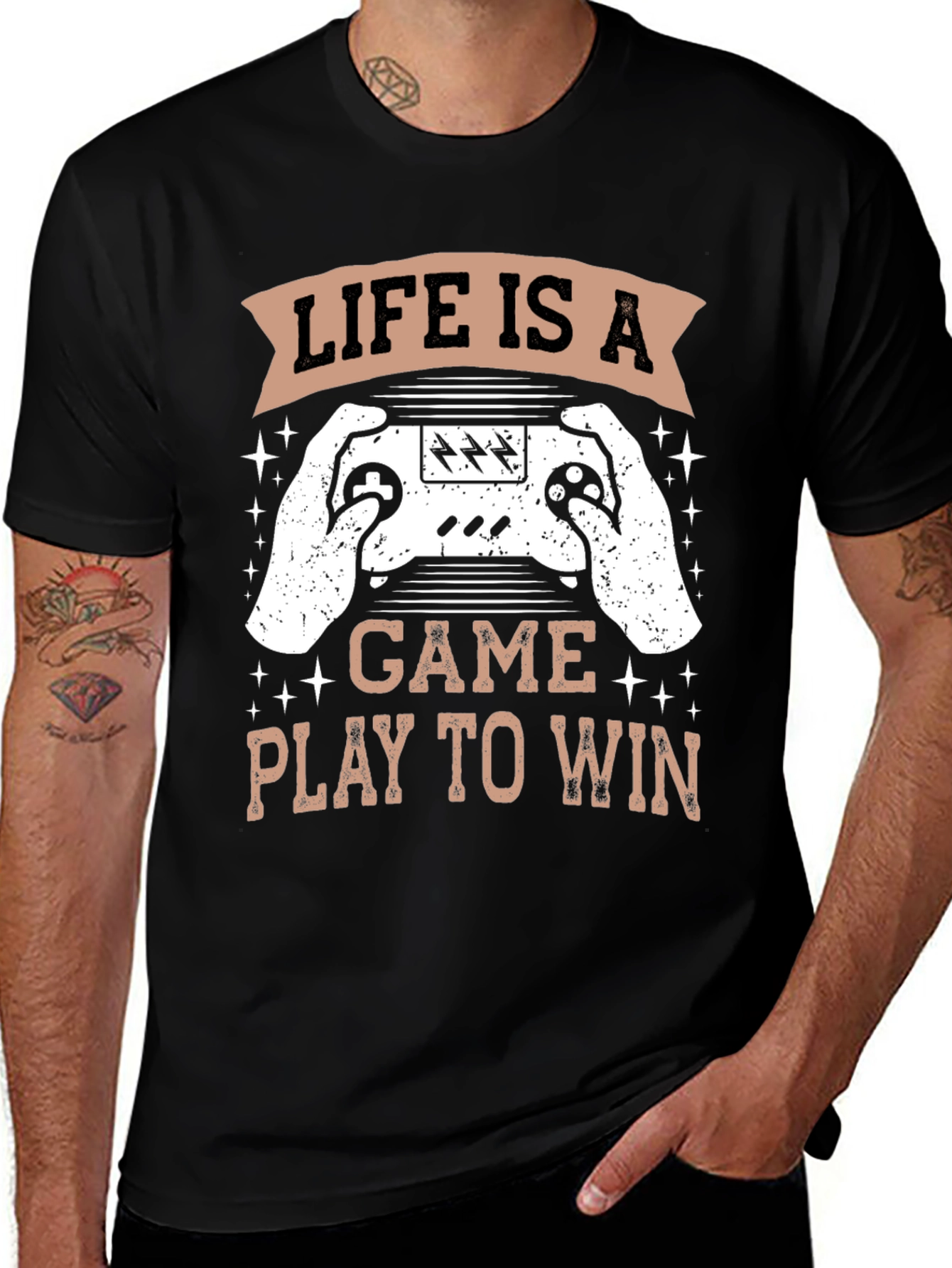 Variant 9 of Life is a Game T-Shirt - Play to Win!