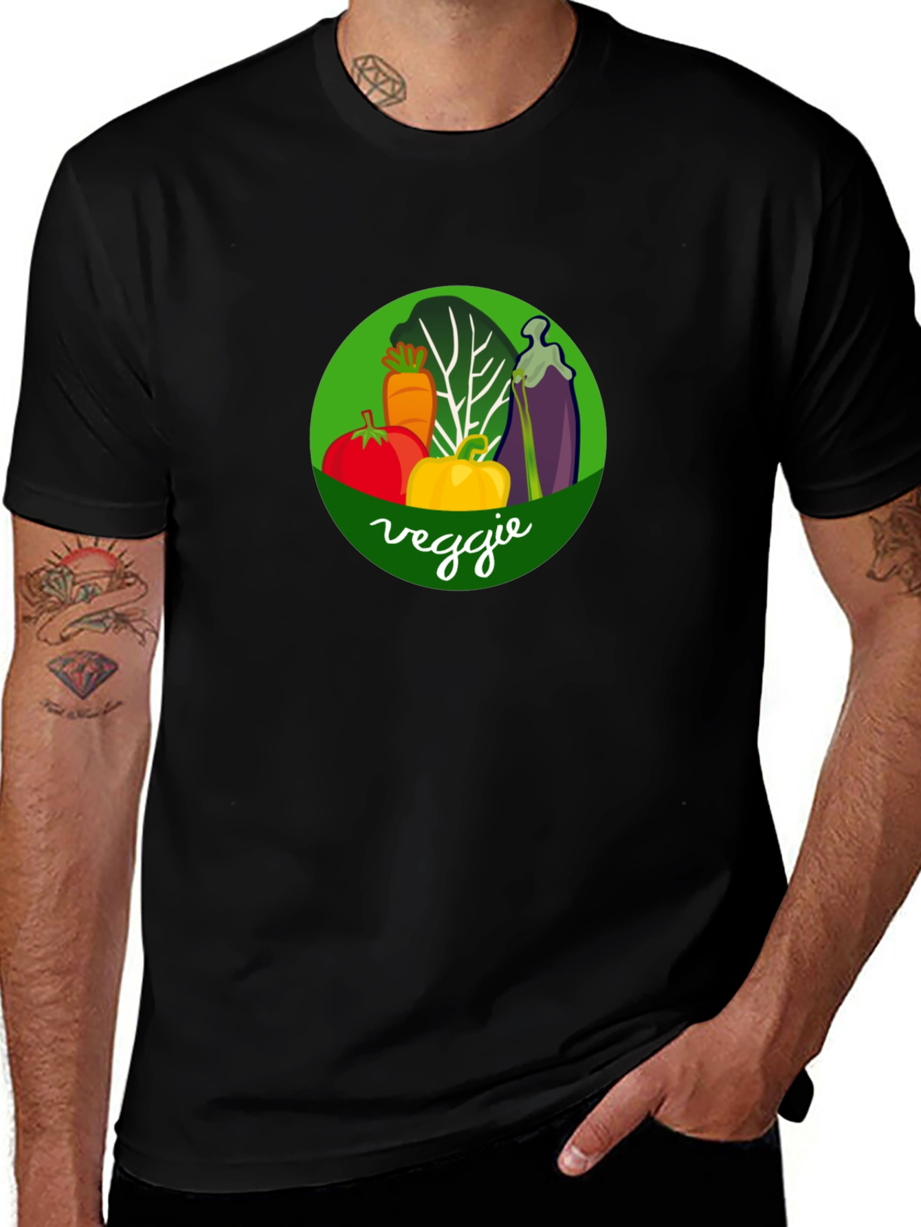 Veggie Graphic Tee - Eat Your Greens!