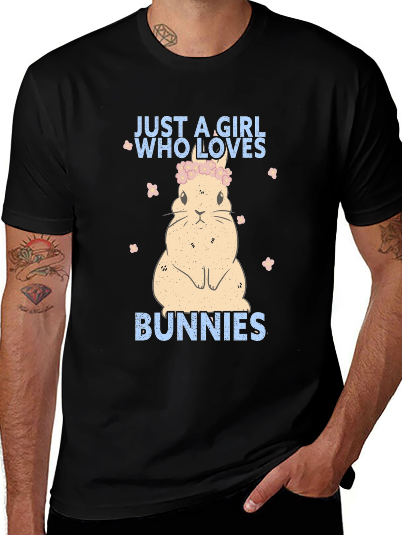 Just a Girl Who Loves Bunnies T-Shirt