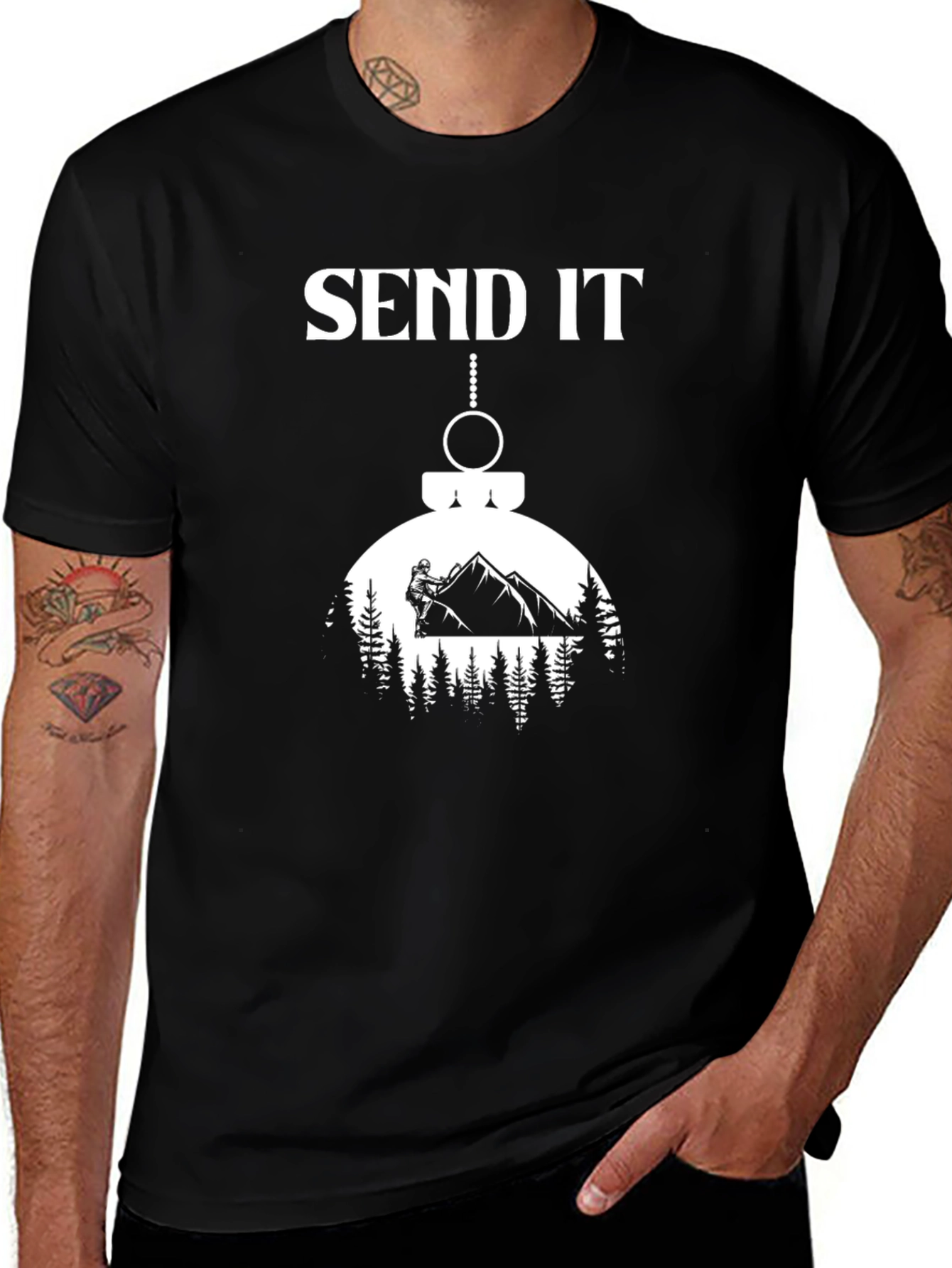 Send It Mountain Biker T-Shirt