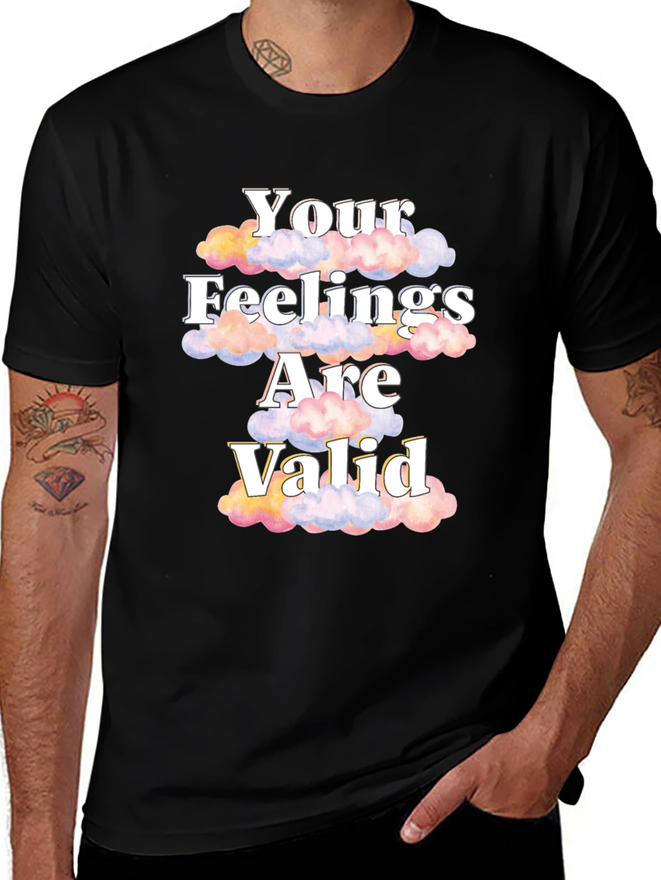 Variant 18 of Your Feelings Are Valid Cloud T-Shirt