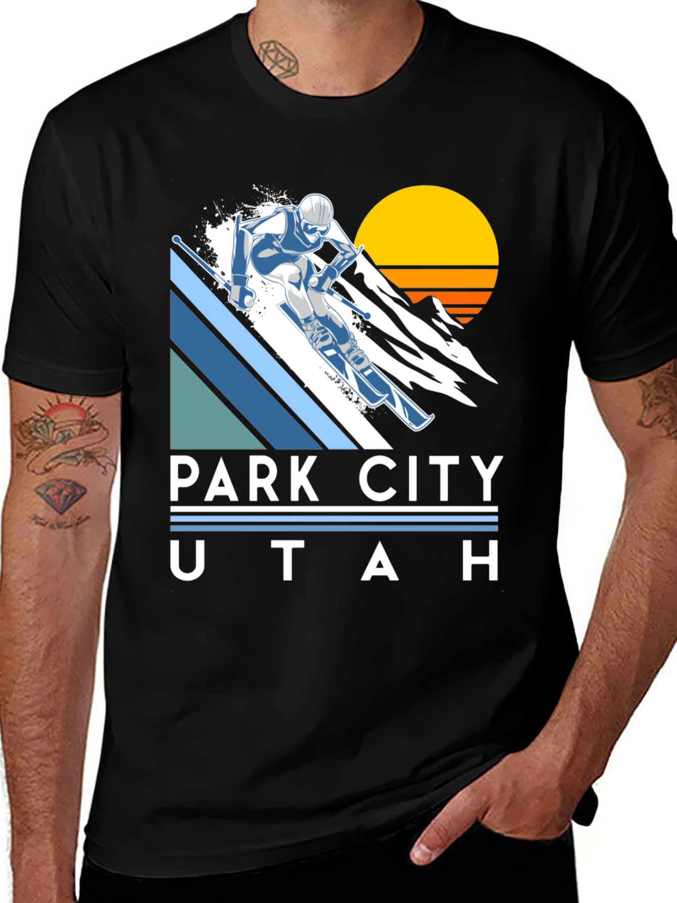 Park City Utah Skiing T-Shirt
