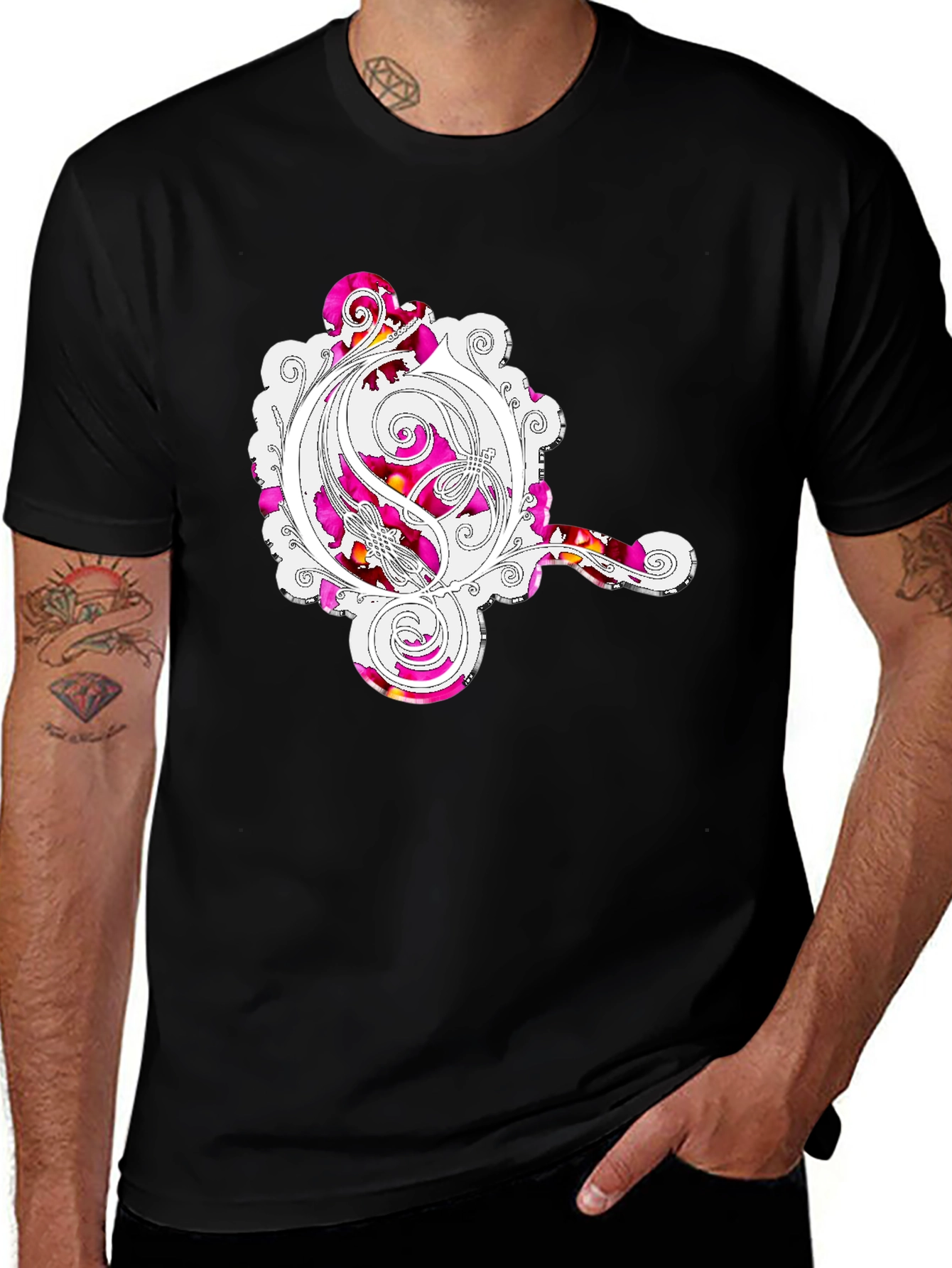 Variant 12 of Unique Graphic Print T-Shirt