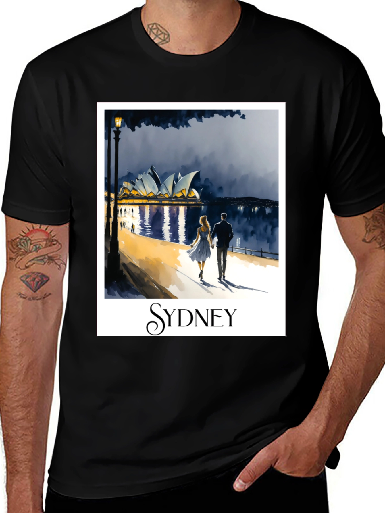 Sydney Opera House Graphic Tee