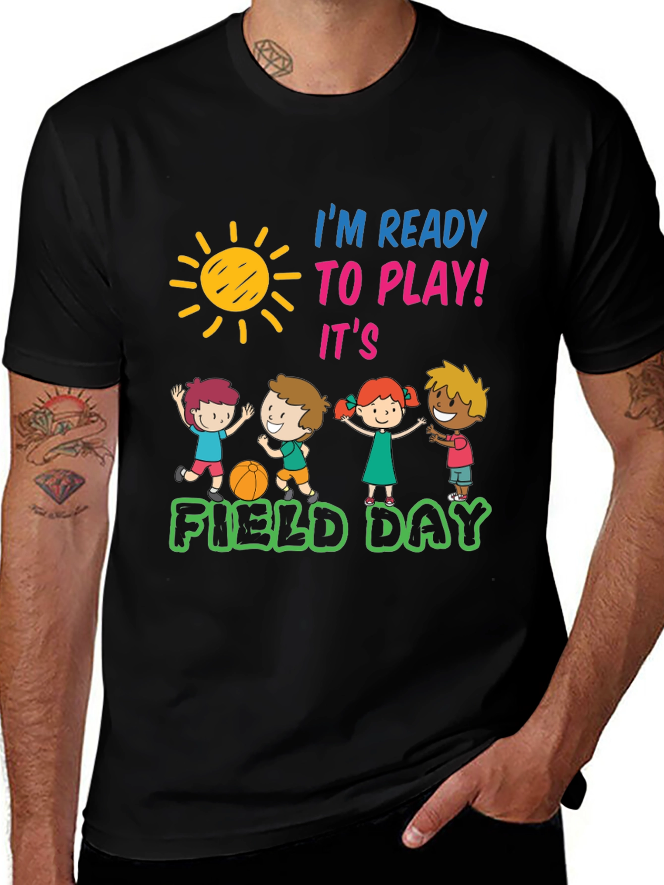 Variant 21 of I'm Ready To Play! Field Day T-Shirt