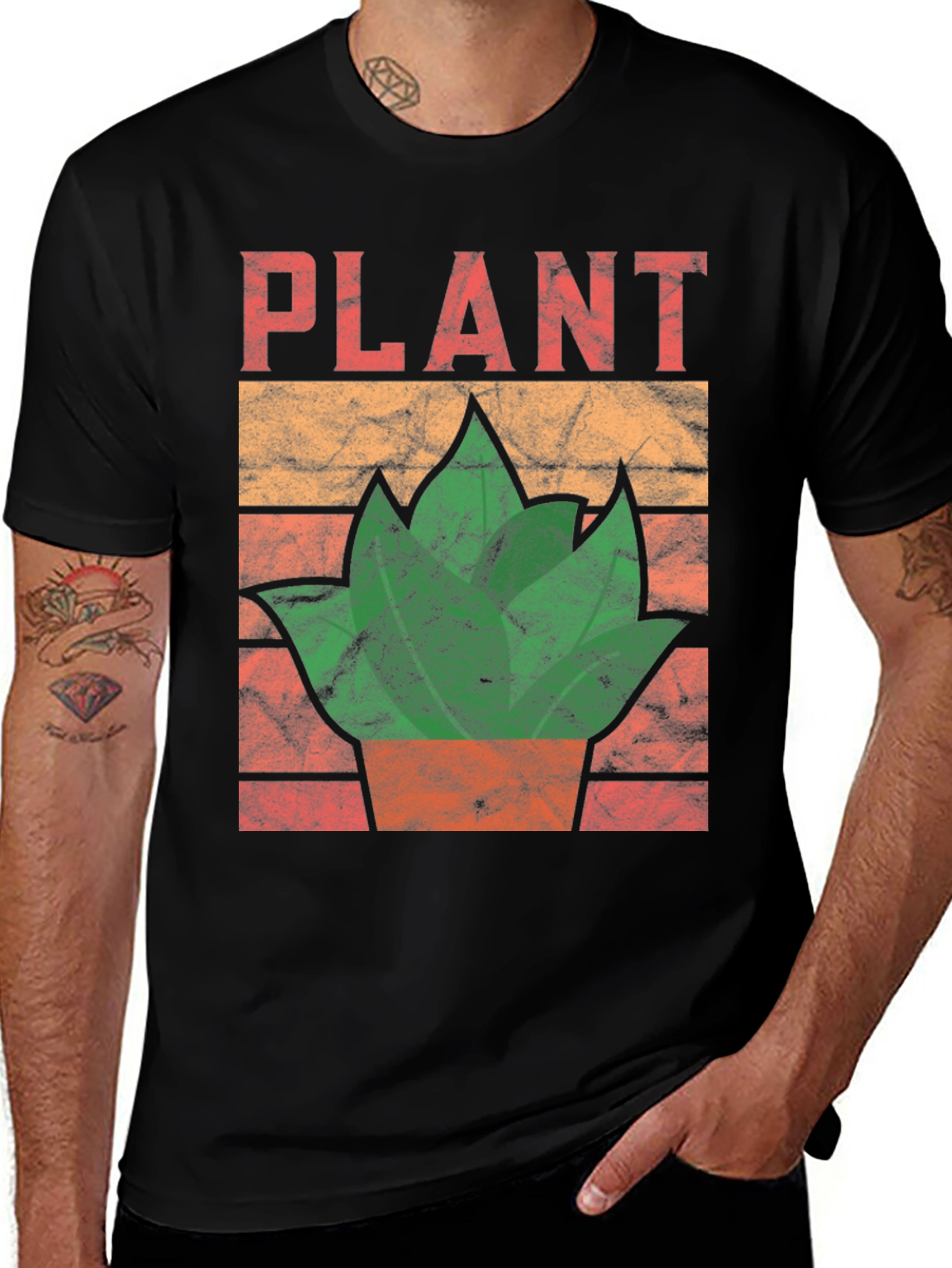 Variant 10 of Vintage Plant Lover T-Shirt