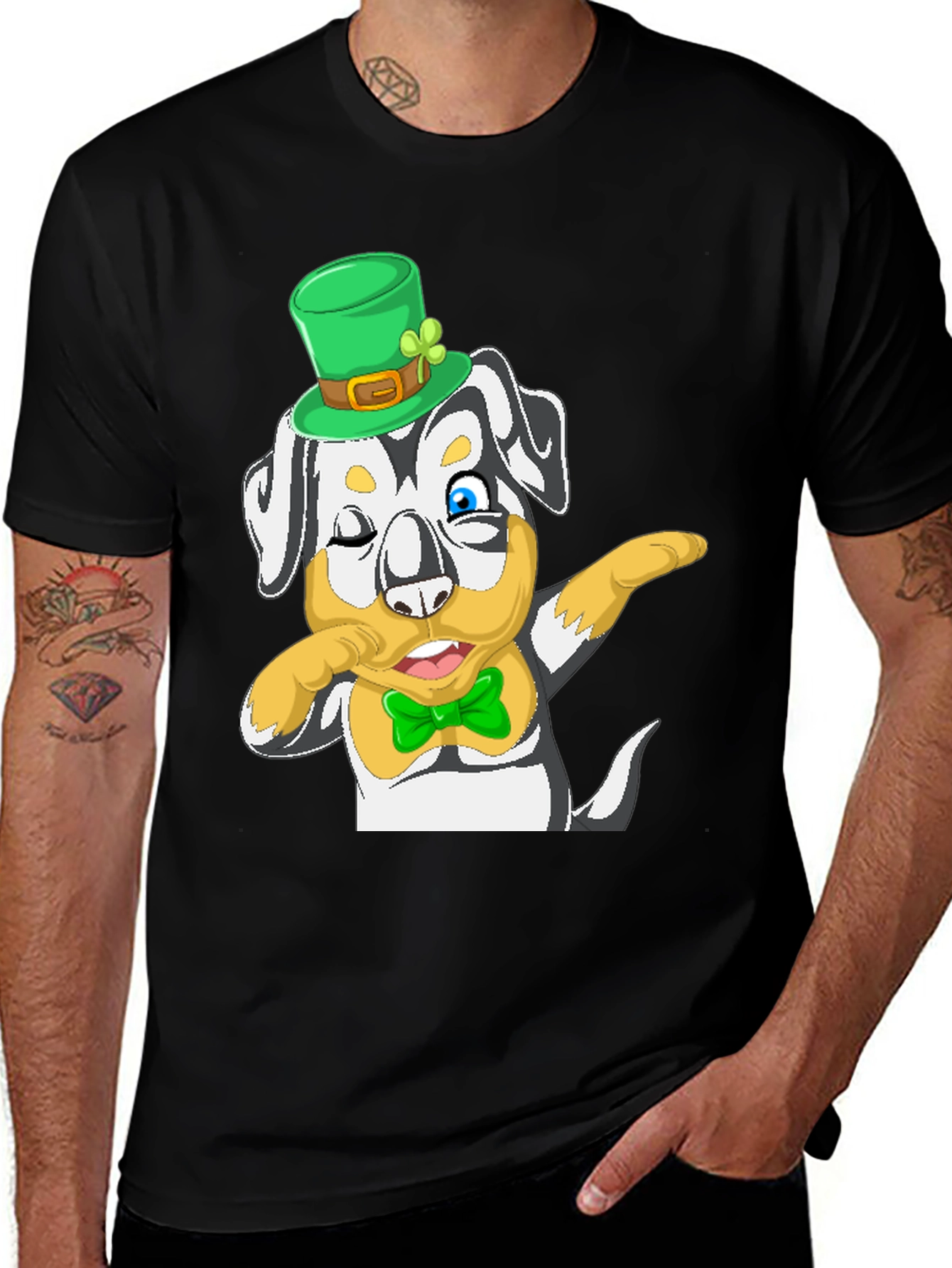 St. Patrick's Day Dog T-Shirt