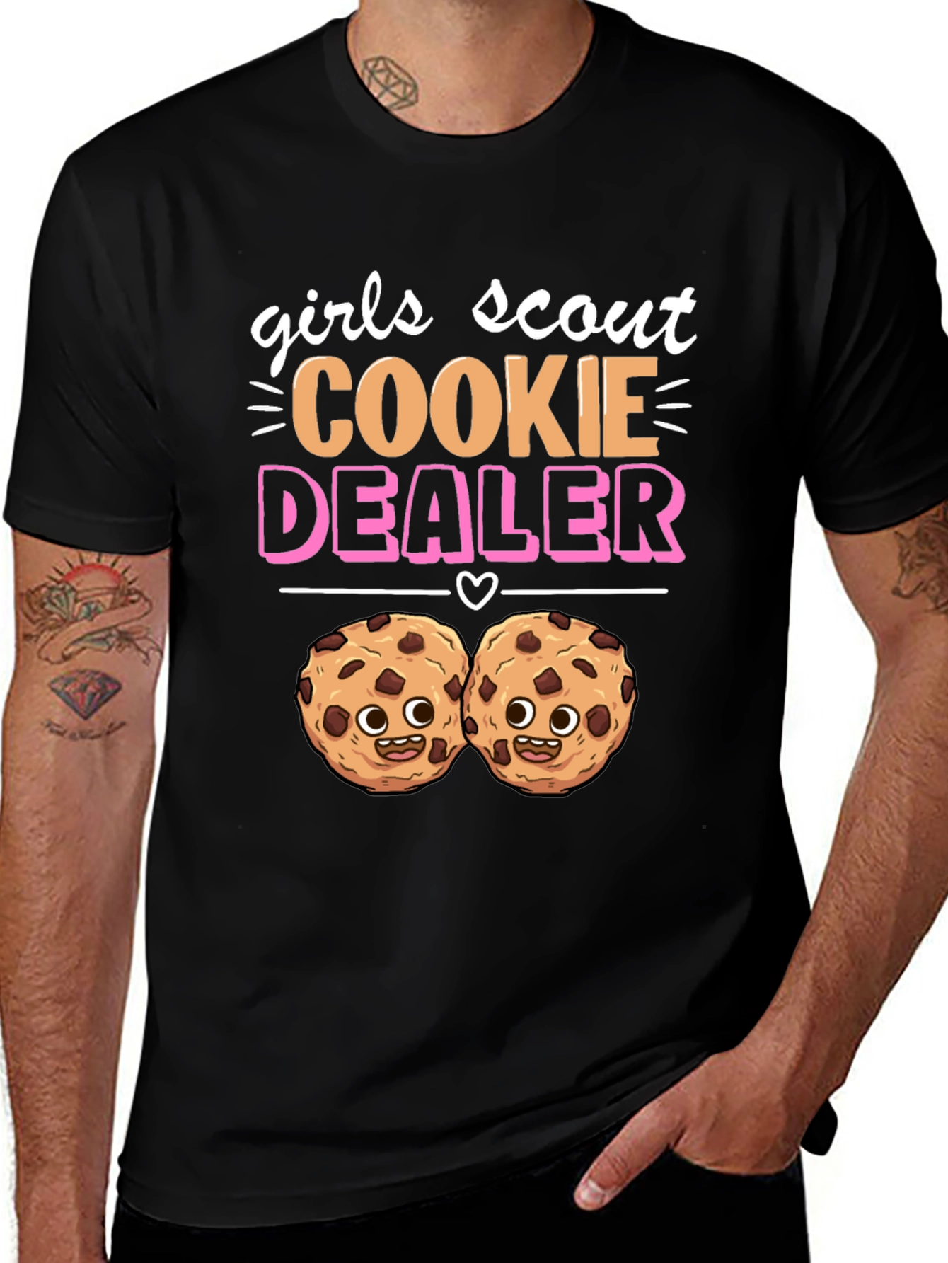 Variant 20 of Girls Scout Cookie Dealer T-Shirt Funny Gift
