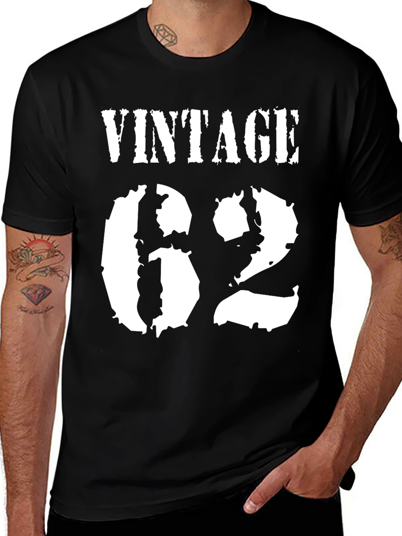 Variant 24 of Vintage 62 T-Shirt - Classic Birthday Gift