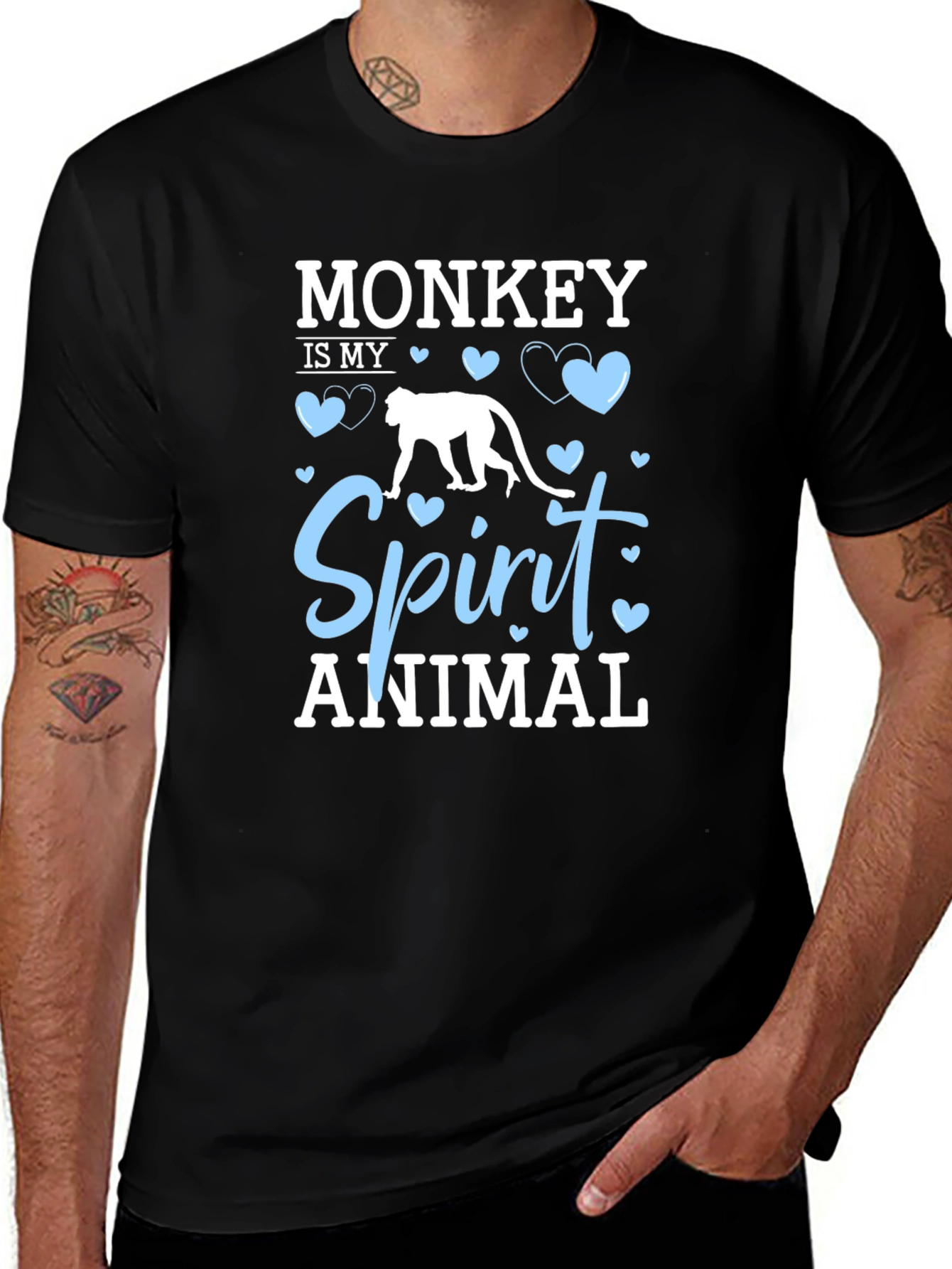 Variant 12 of Monkey Is My Spirit Animal T-Shirt
