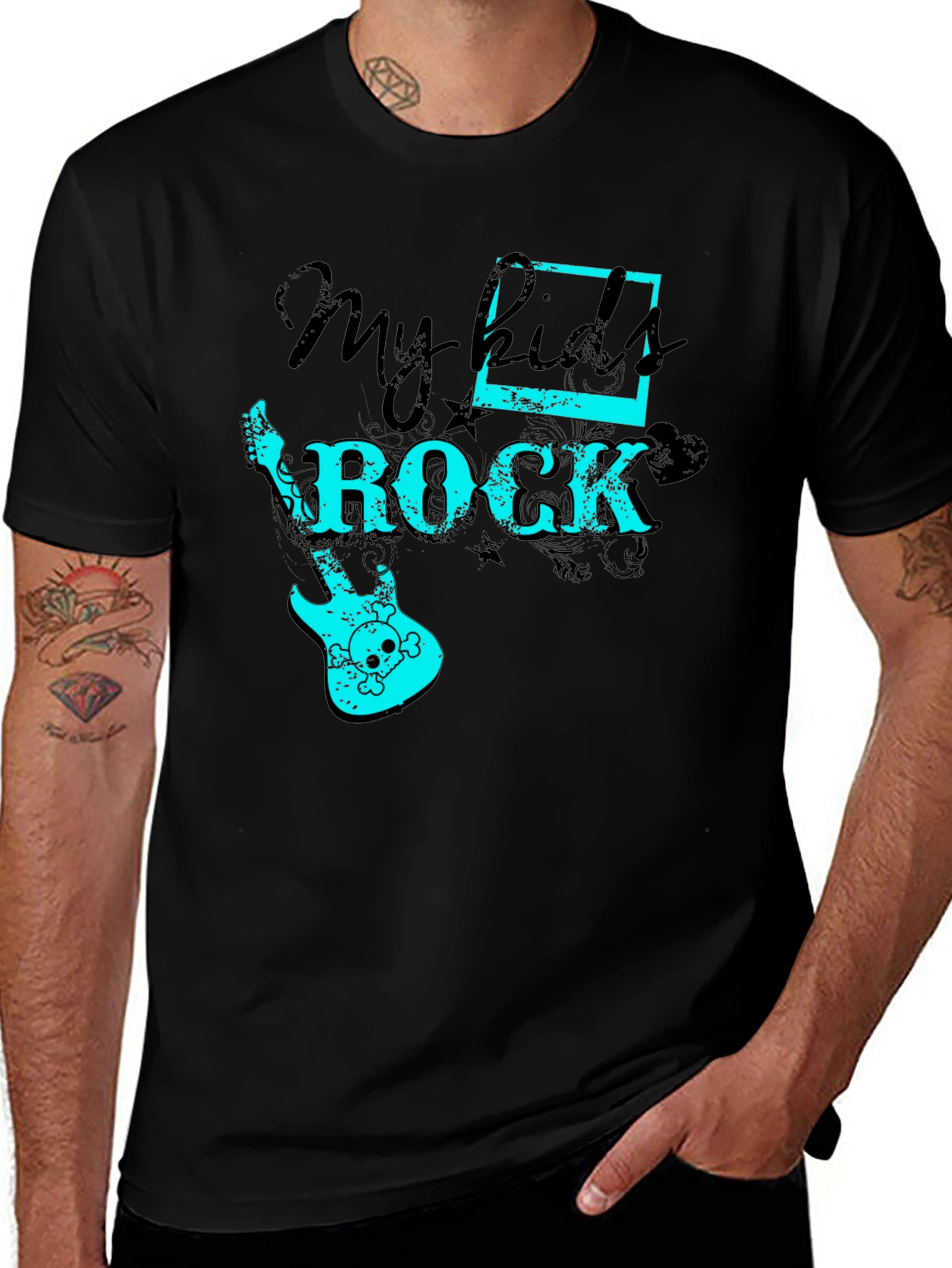 Variant 24 of My Kids Rock T-Shirt - Graphic Tee