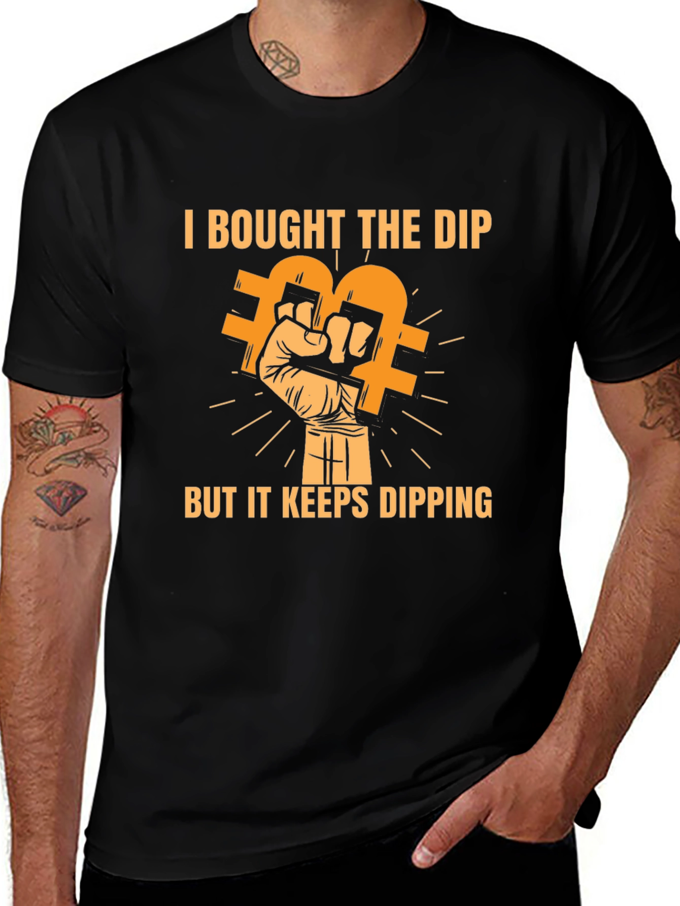 Bitcoin Dip T-Shirt - Crypto Humor