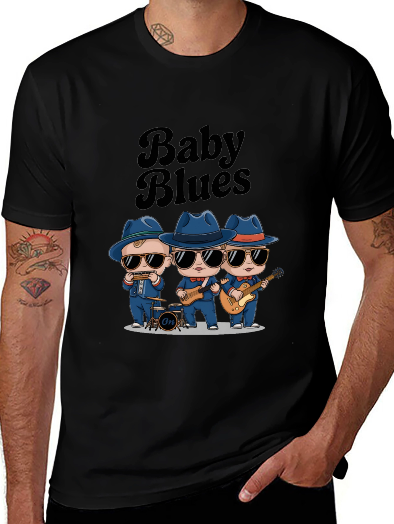 Variant 26 of Baby Blues Band Graphic Tee