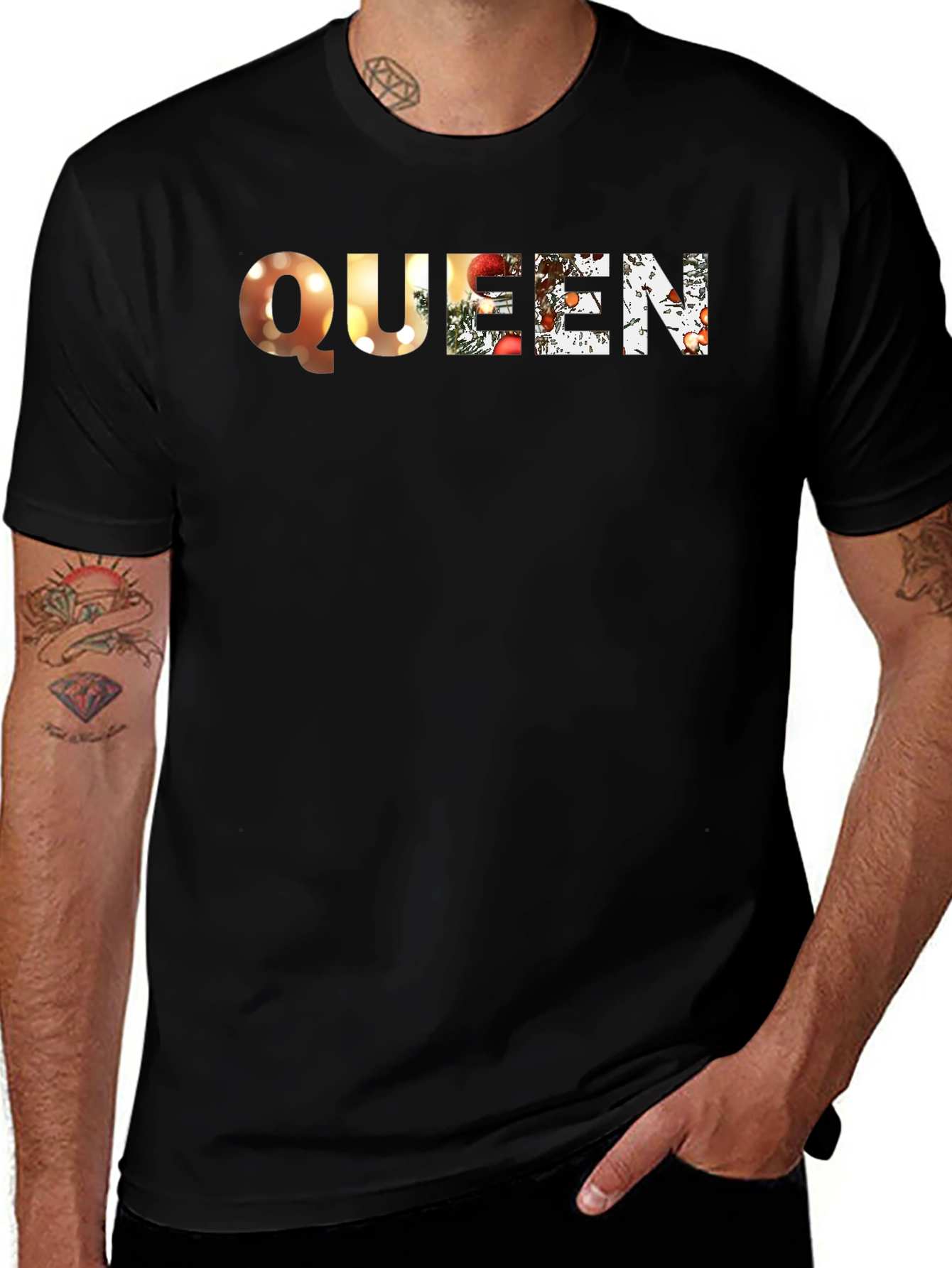Variant 26 of Queen Graphic Tee - Christmas Edition