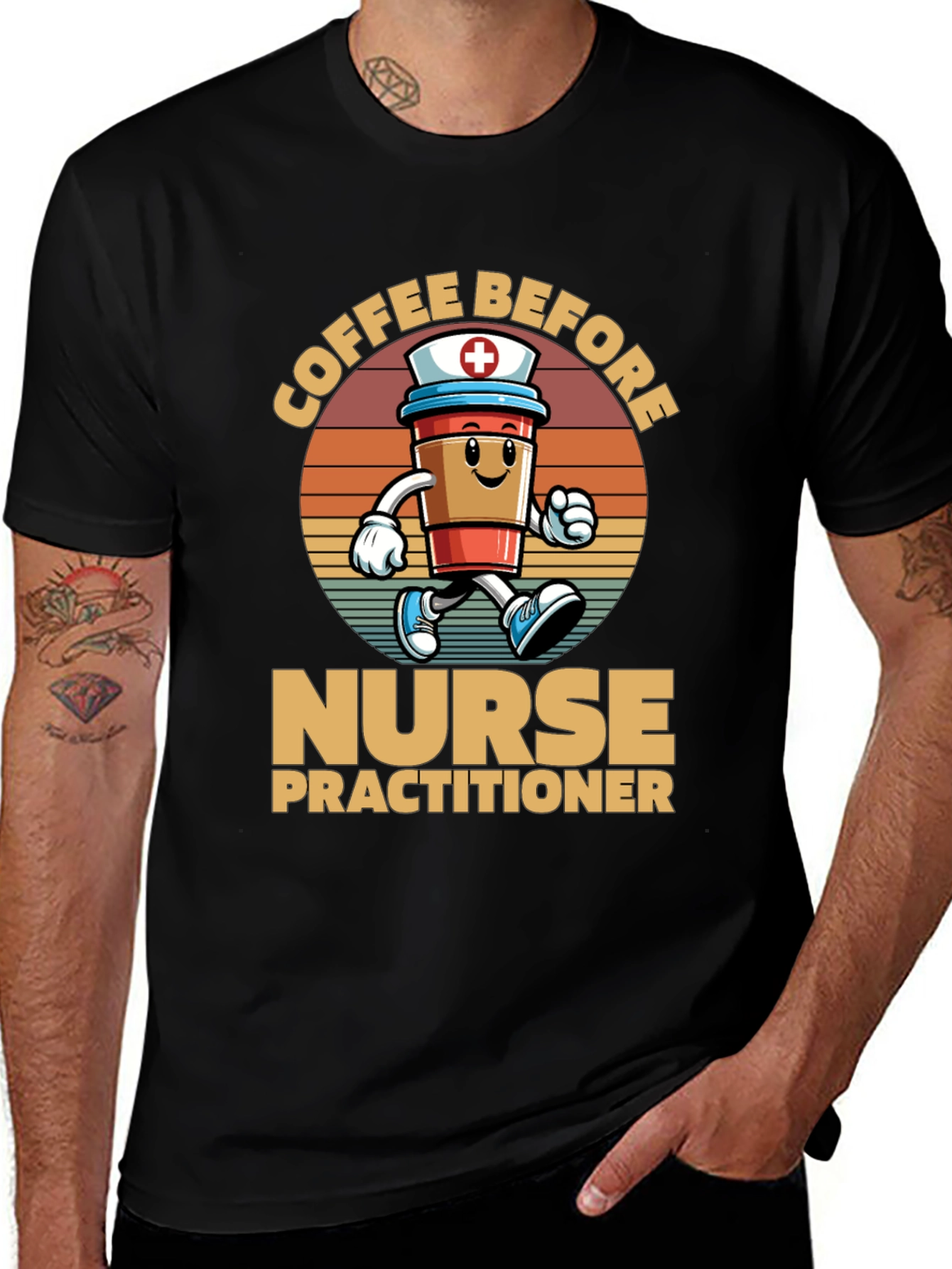 Variant 30 of Nurse Practitioner Coffee T-Shirt