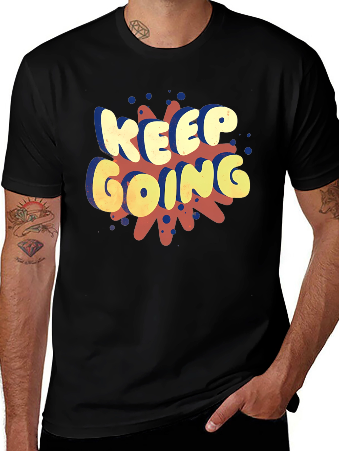 Variant 14 of Keep Going Graphic Tee
