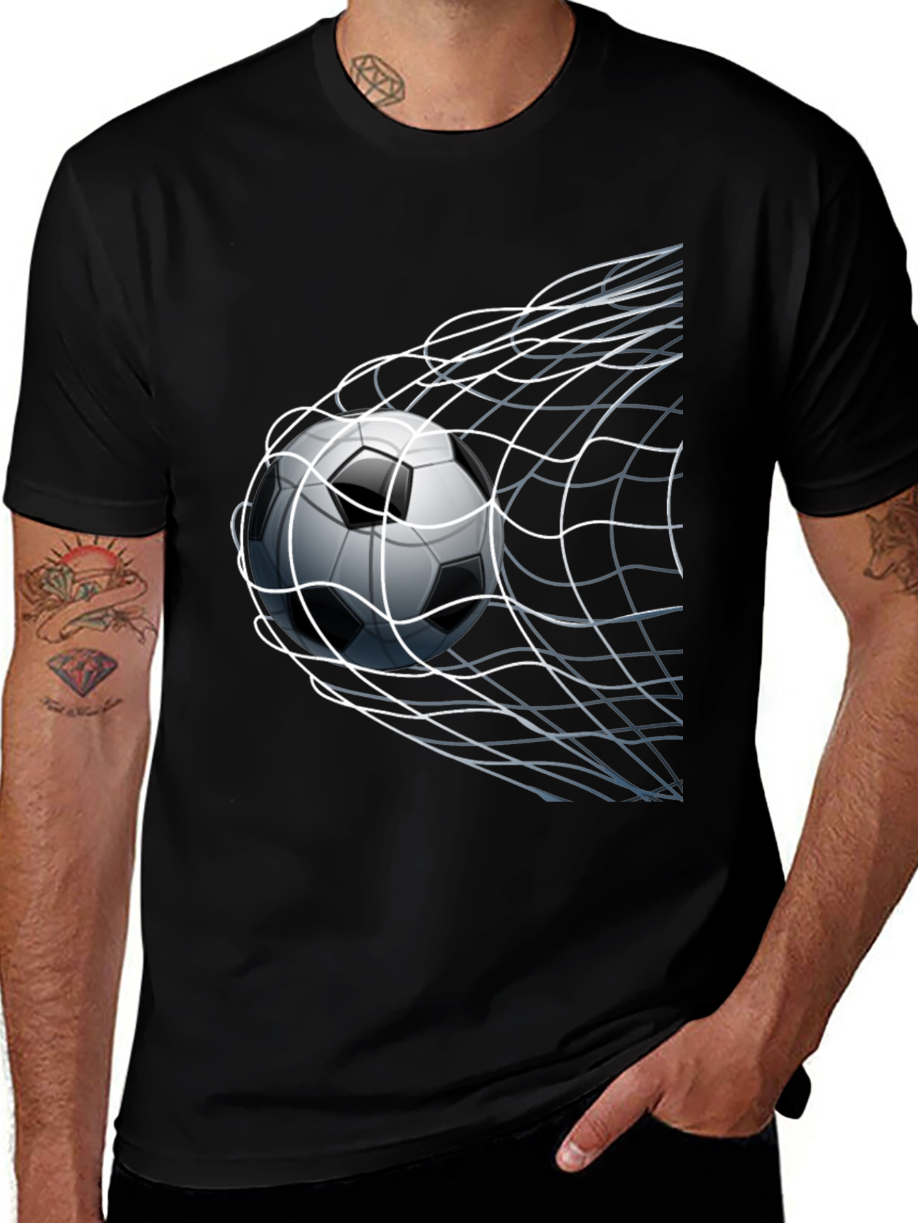 Variant 23 of Soccer Goal T-Shirt