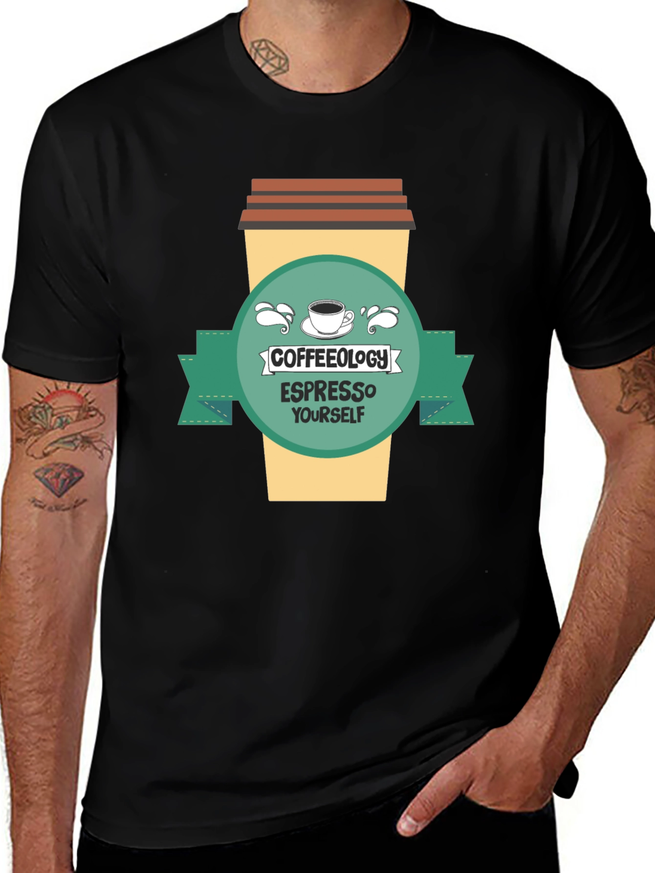Variant 5 of Coffeeology Espresso Yourself Graphic Tee