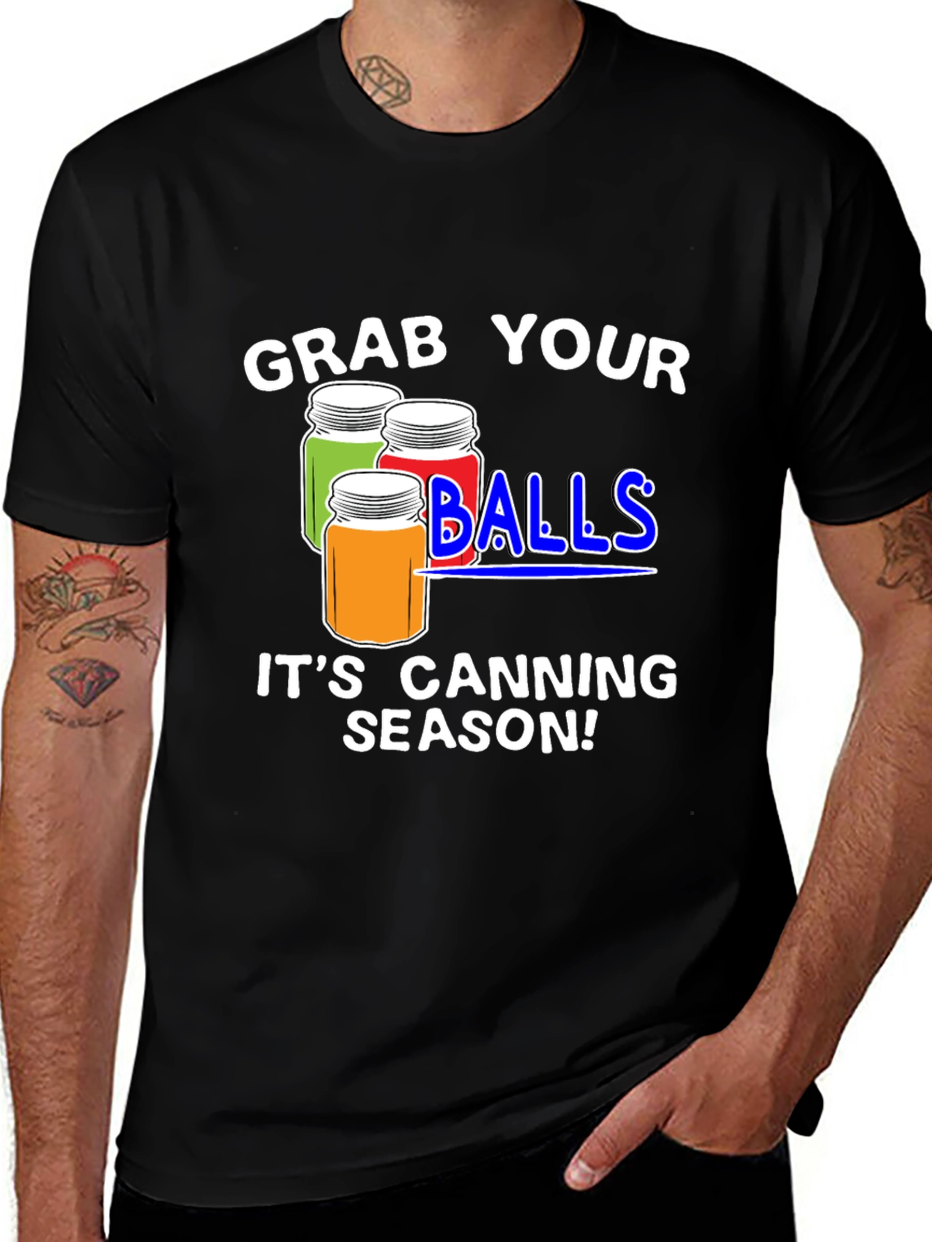 Variant 13 of Grab Your Balls Canning Season T-Shirt