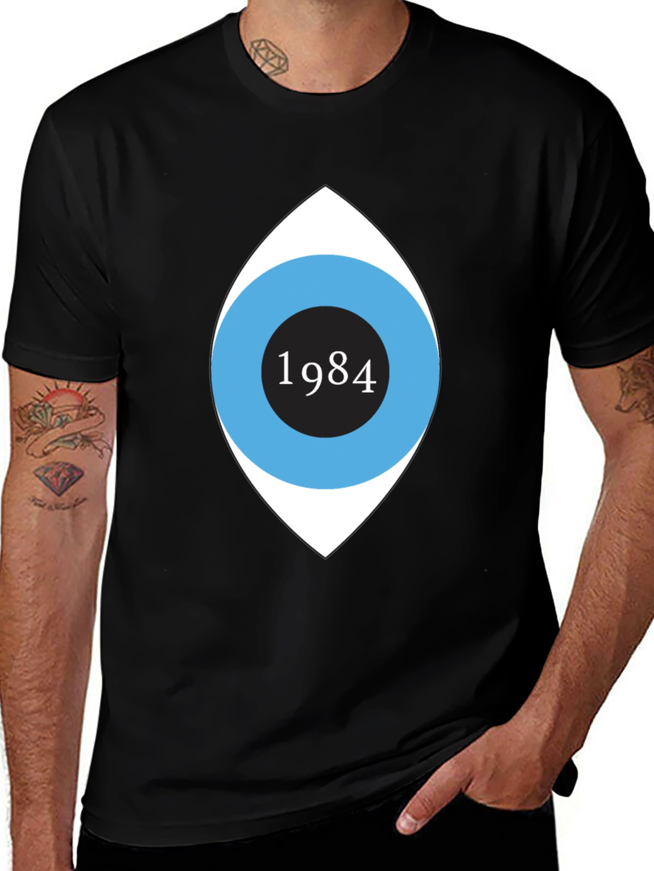 Variant 9 of 1984 Graphic Tee - Orwellian Style