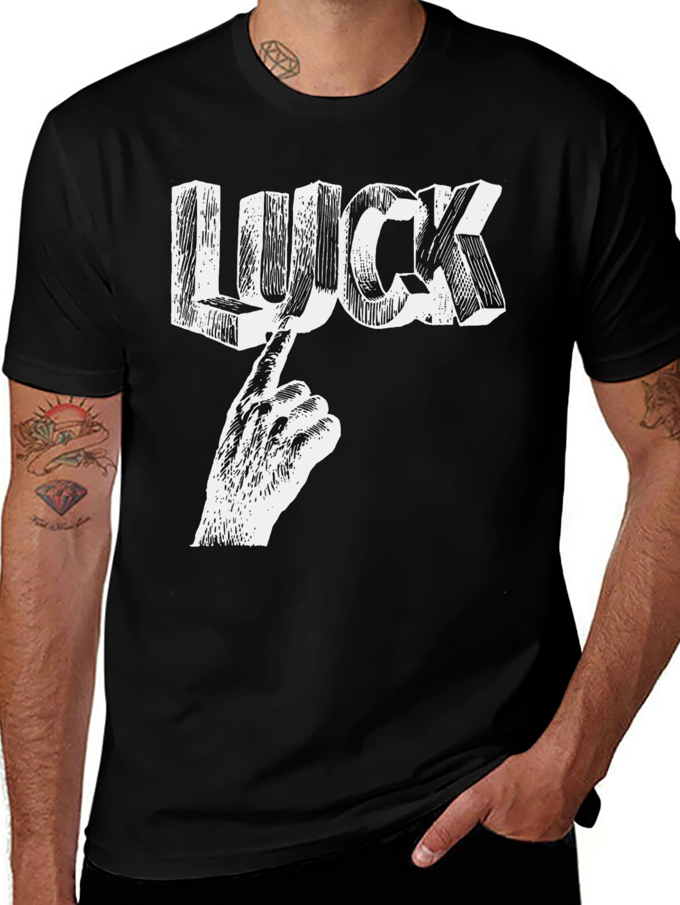 Variant 29 of Luck Graphic T-Shirt