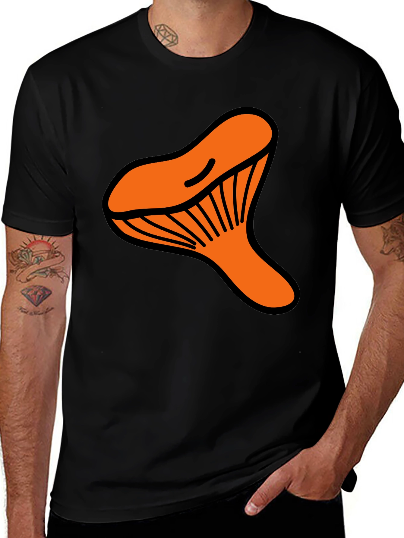 Variant 7 of Mushroom Graphic Tee - Fun & Stylish