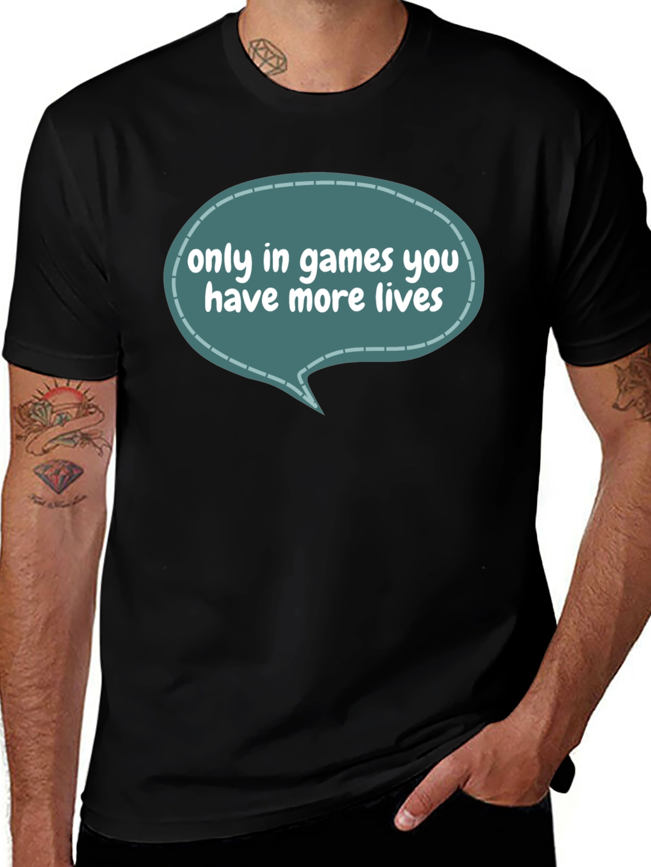 Variant 9 of Gamer Life T-Shirt - Only in Games!