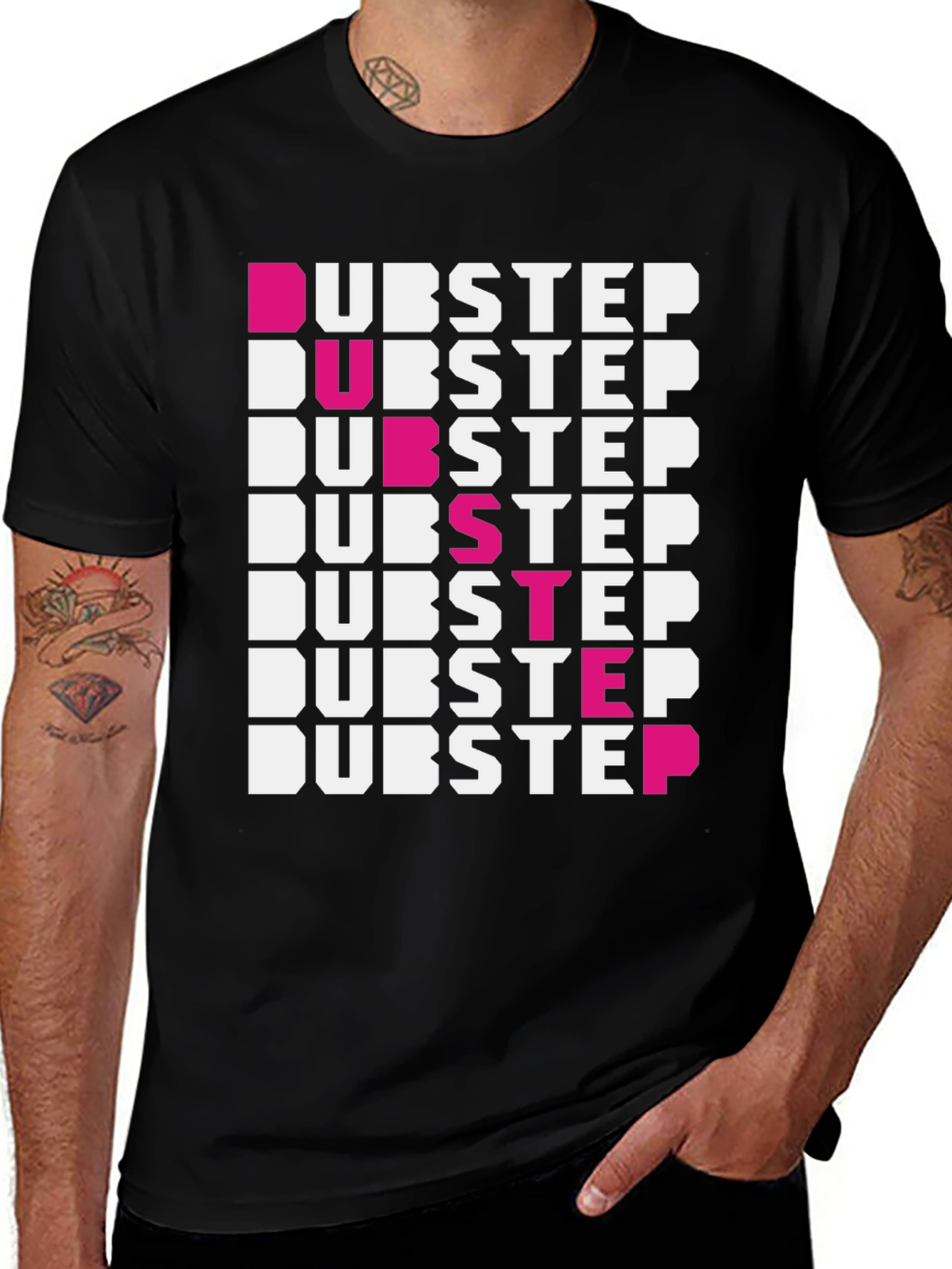 Variant 21 of Dubstep Graphic T-Shirt - Music Lover Tee