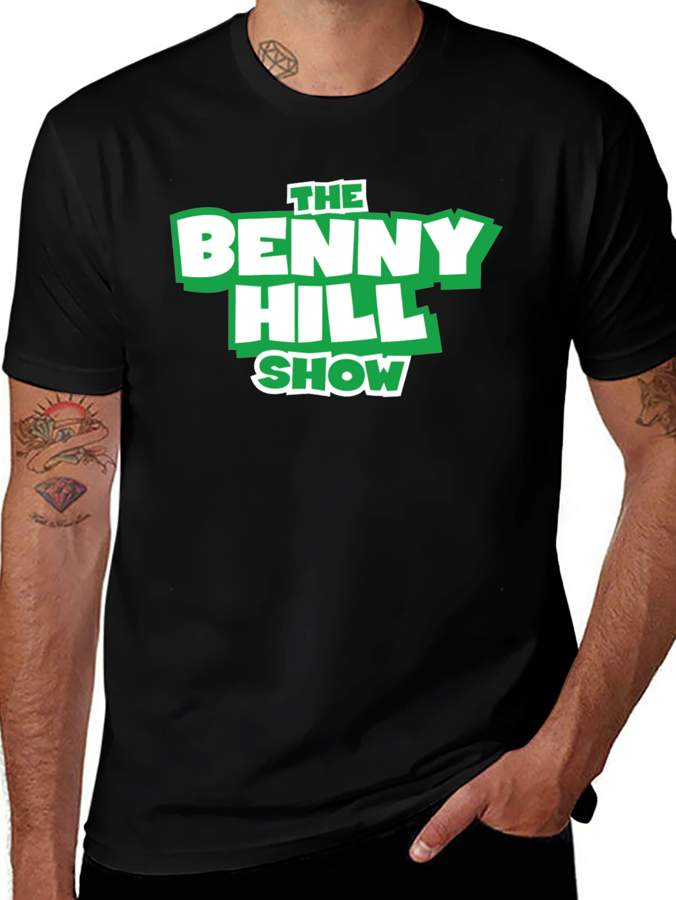The Benny Hill Show Black T-Shirt