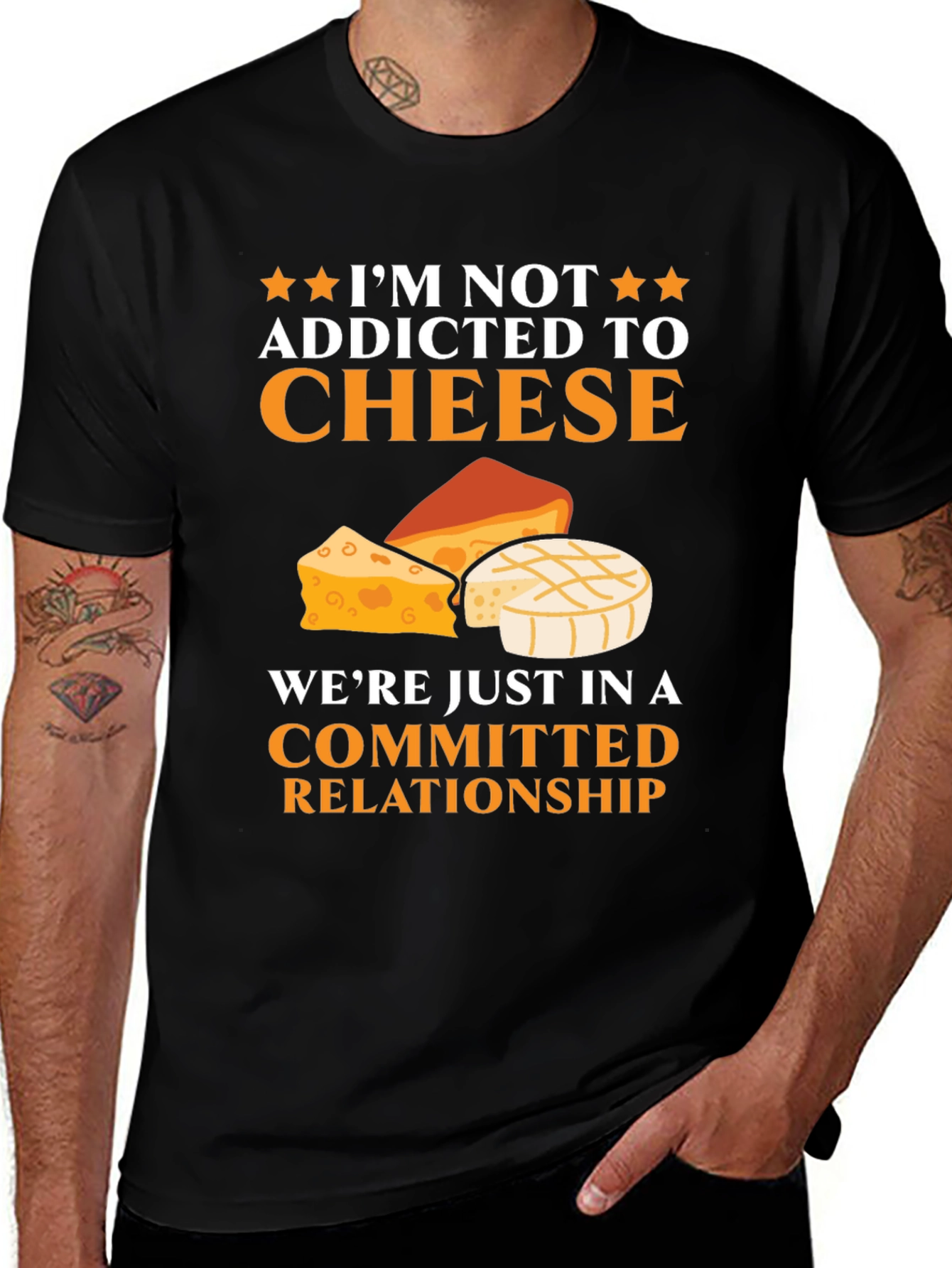 Variant 30 of Cheese Lover T-Shirt Funny Relationship Tee