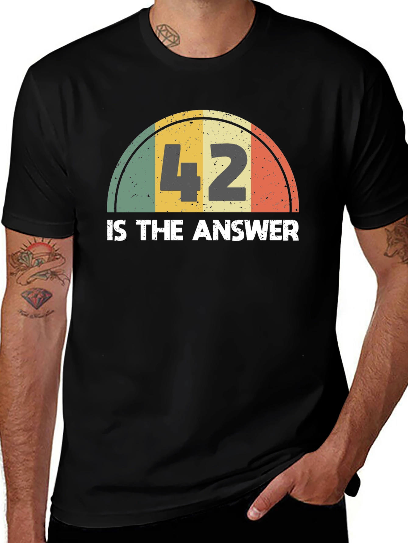 Variant 22 of 42 is the Answer Graphic Tee