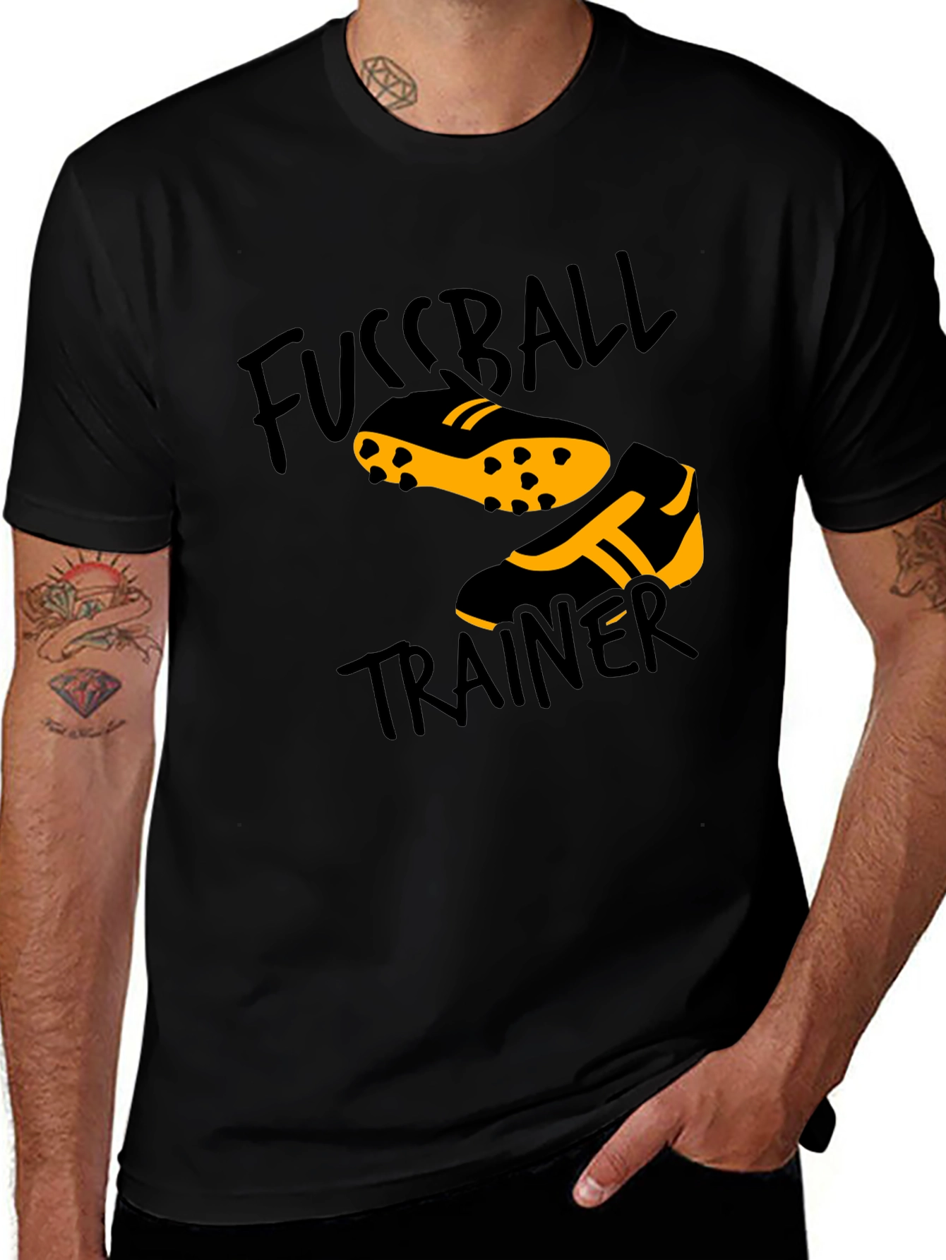 Variant 19 of Fussball Trainer Graphic T-Shirt