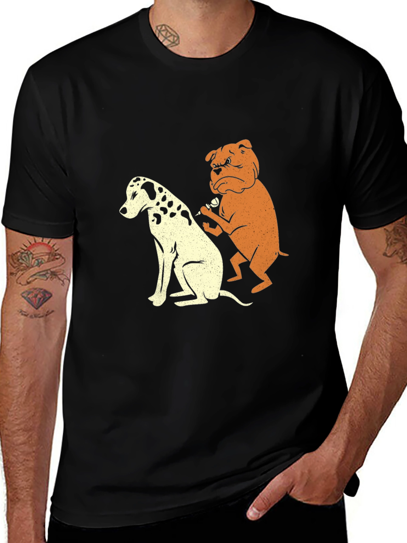 Variant 4 of Dog Tattoo Artist Graphic Tee