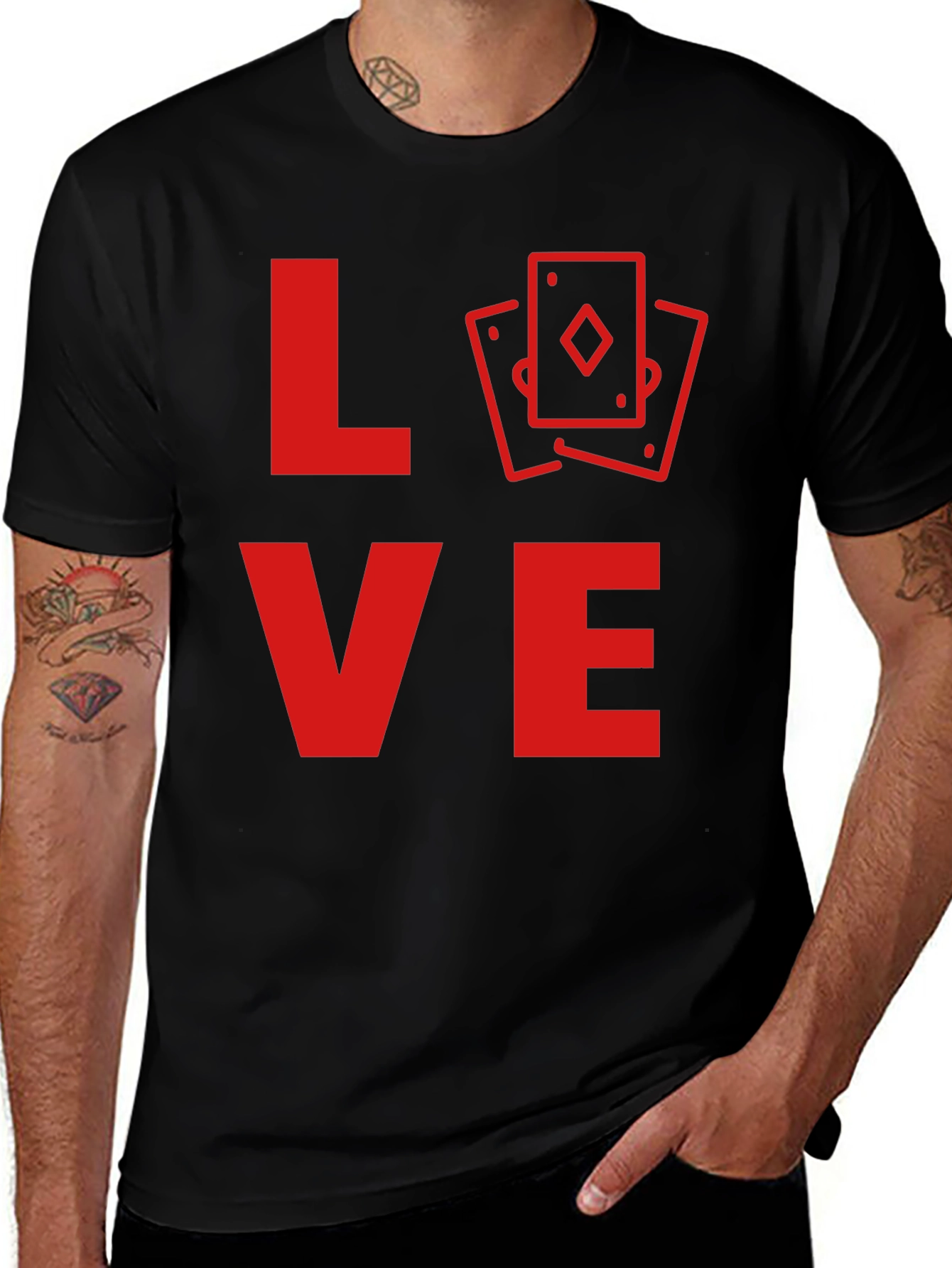 Love Playing Card T-Shirt