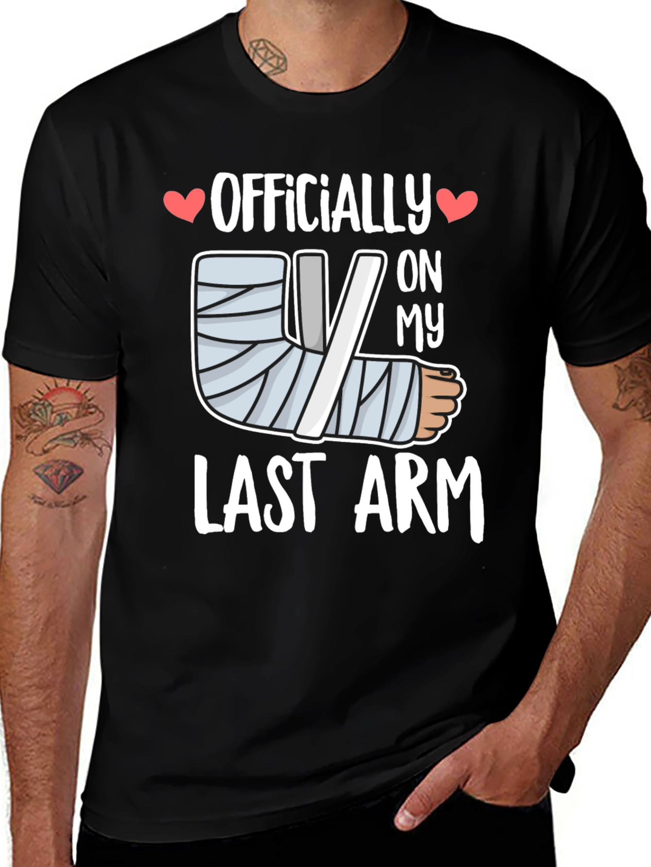 Variant 13 of Officially on My Last Arm T-Shirt