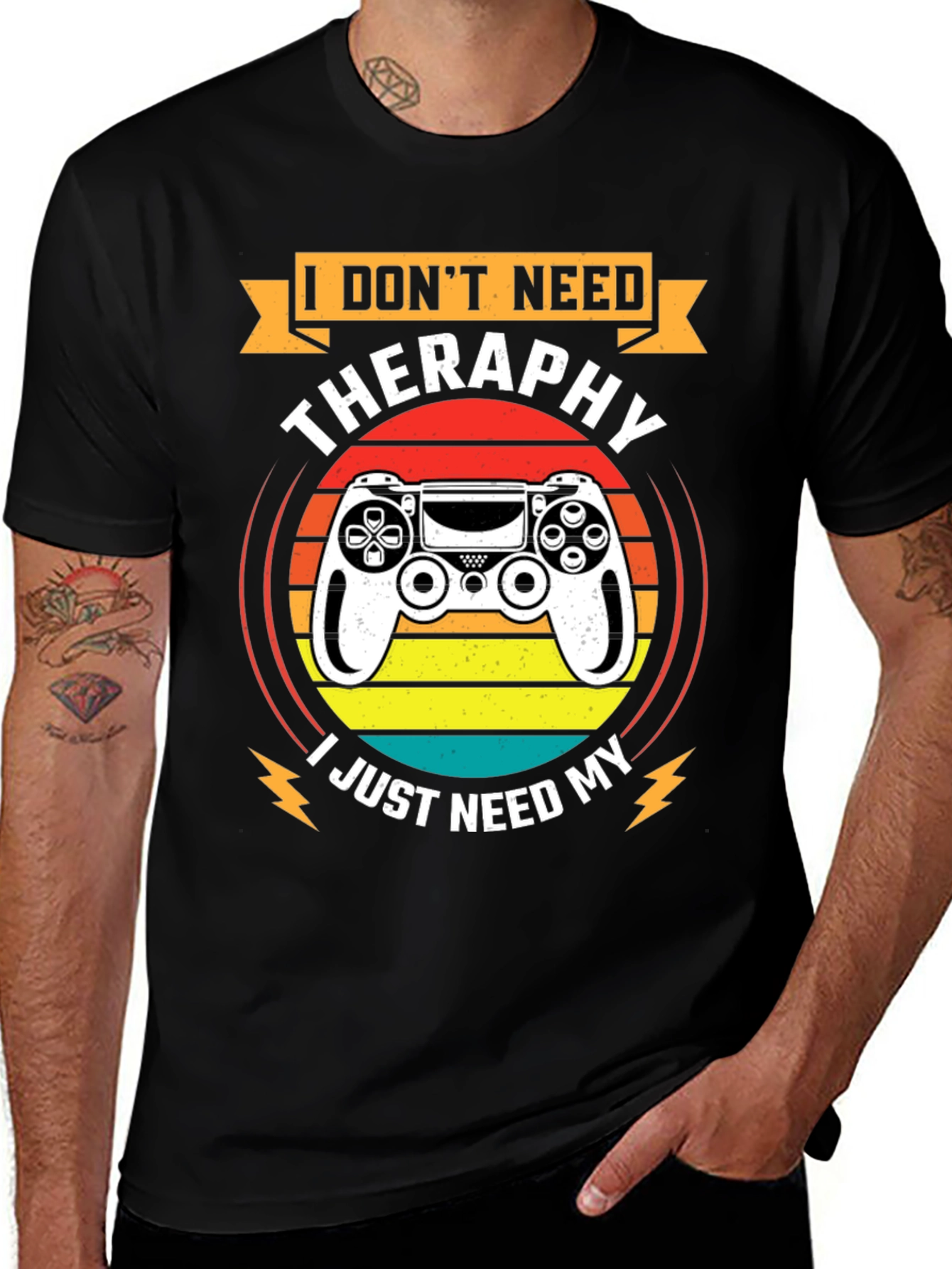 Variant 23 of I Don't Need Therapy T-Shirt